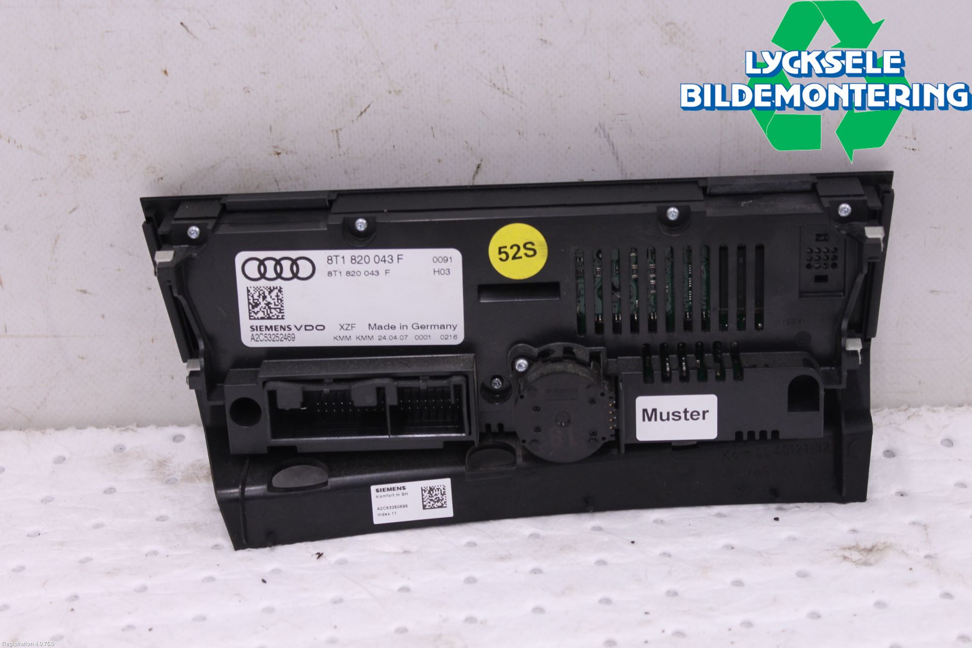 Audi A5 07-16 Ac Styrenhet Ac Manöveren