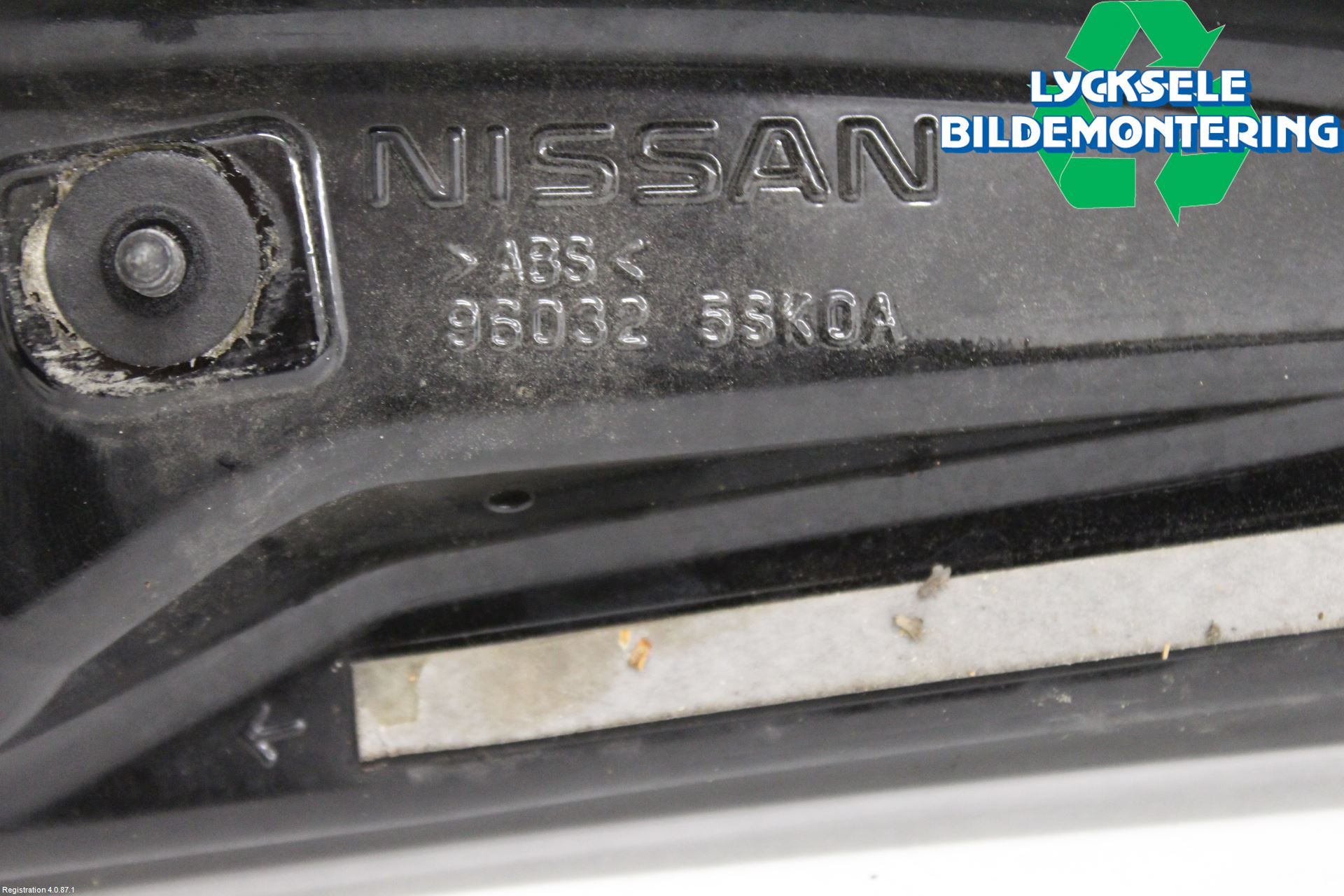 Nissan LEAF 18- Spoiler Baklucka