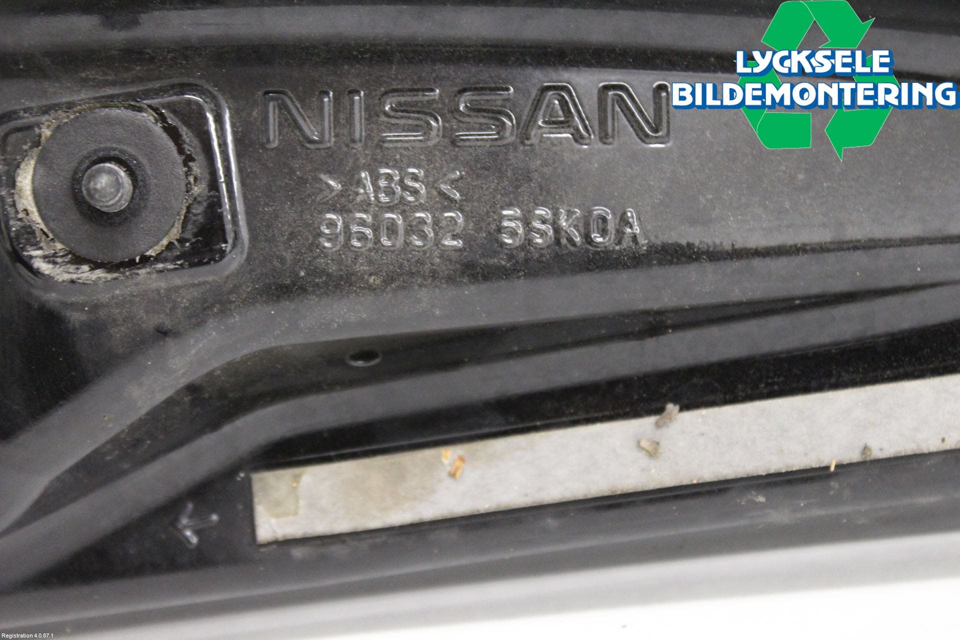 Nissan LEAF 18- Spoiler Baklucka