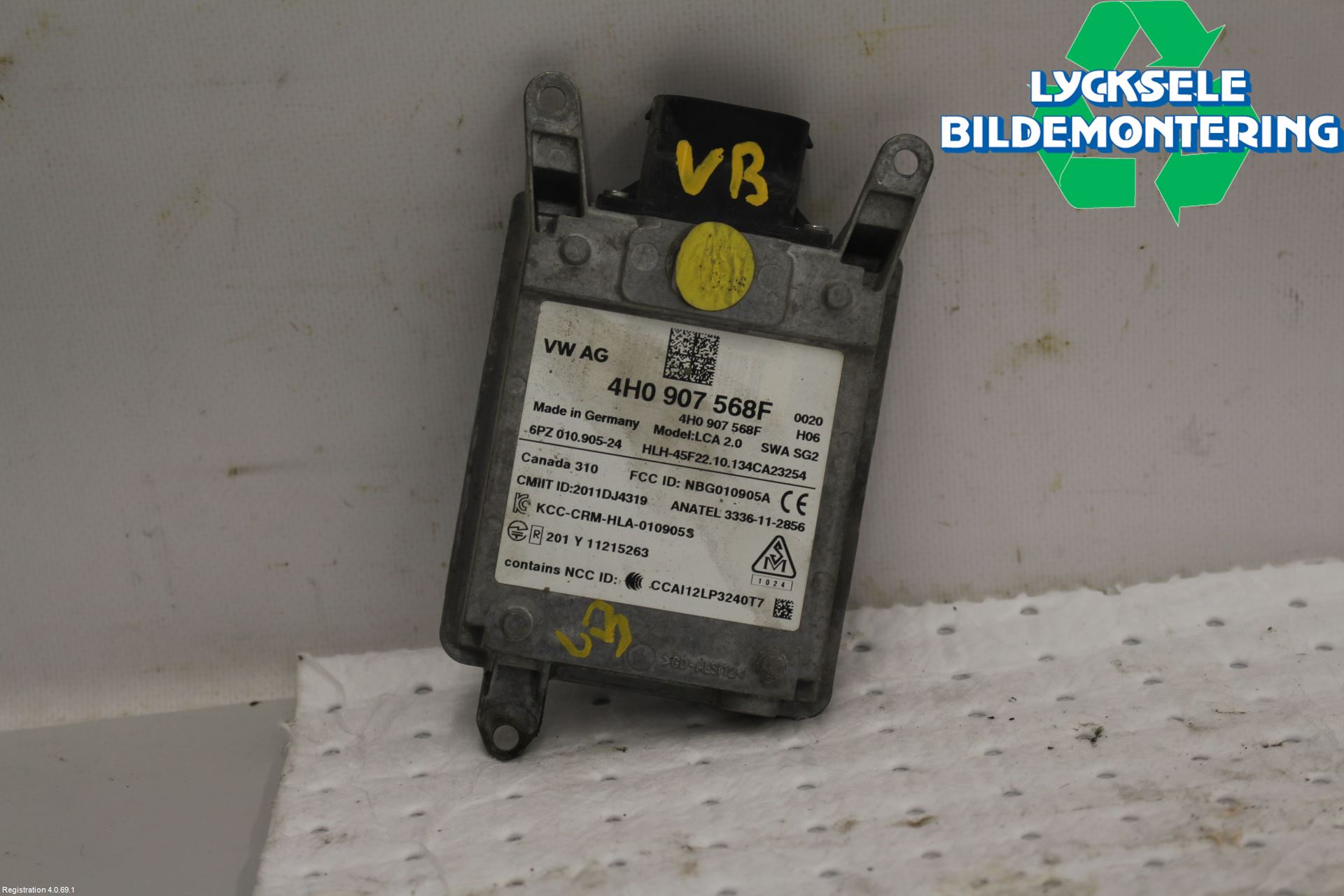 Audi A8/S8 4H 10-17 Sensor Övrigt