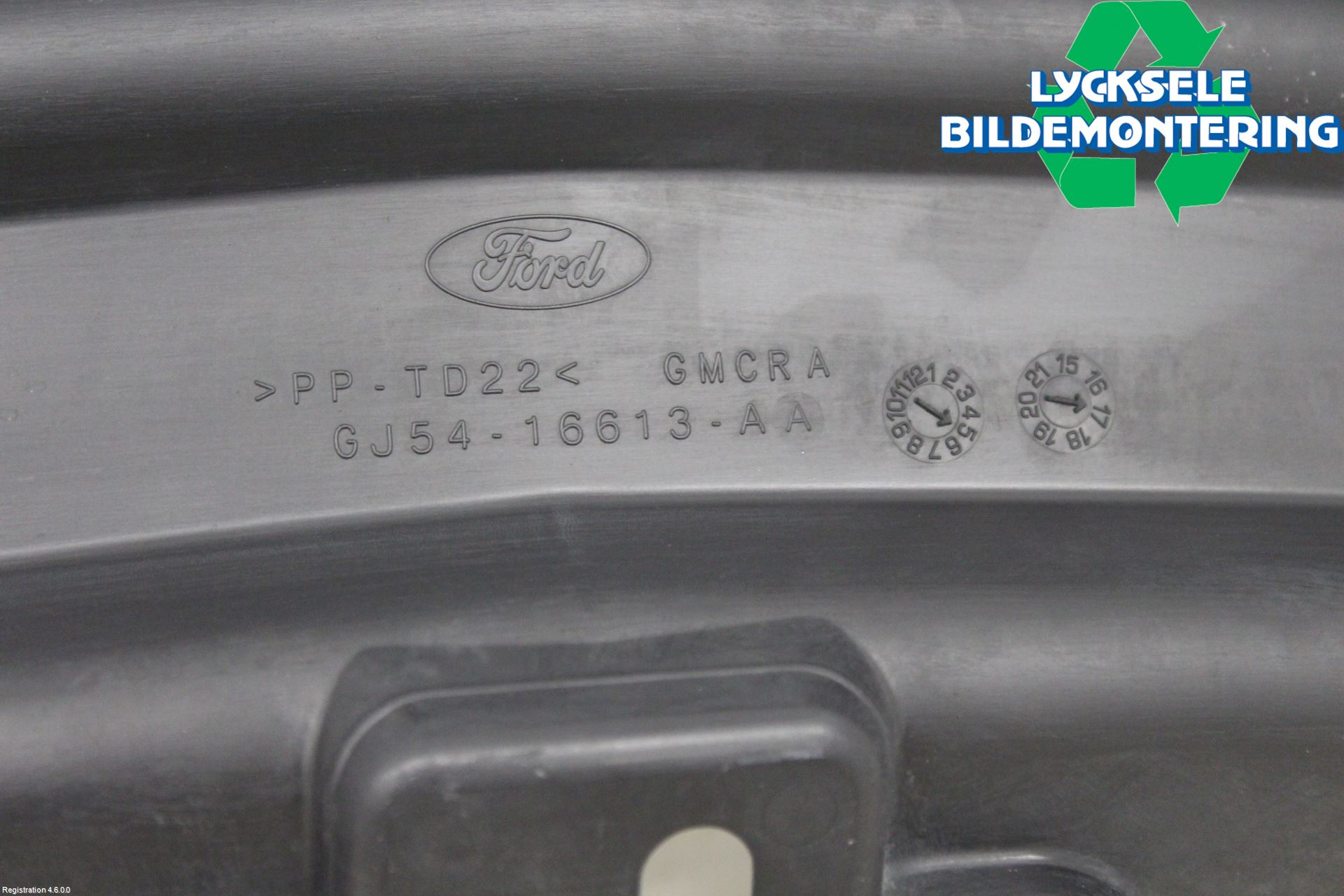 Ford KUGA 17-19 Deflektor Plåt-Plast Kylning