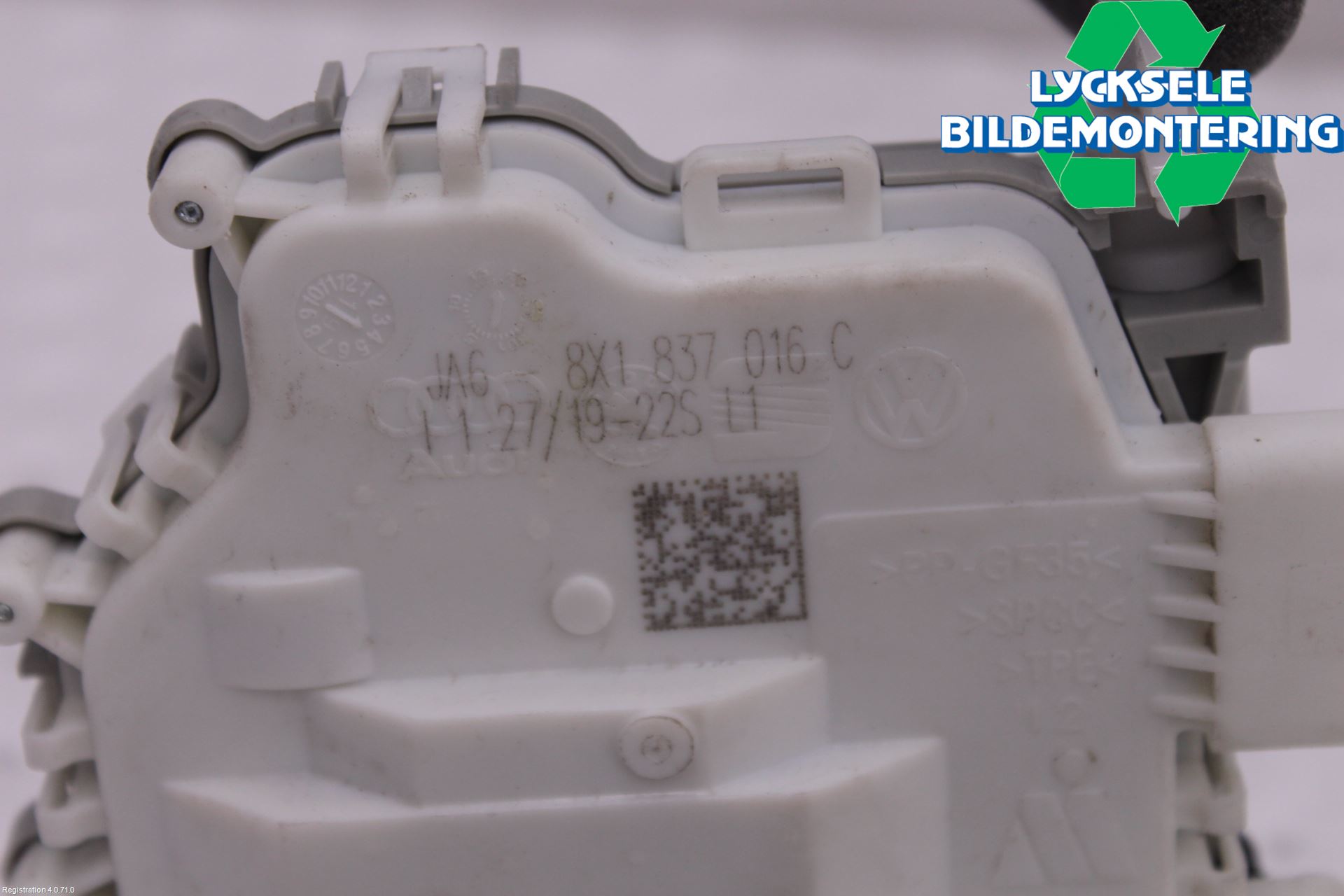 Audi A4/S4 B9 20- Låskista-Dörrlås