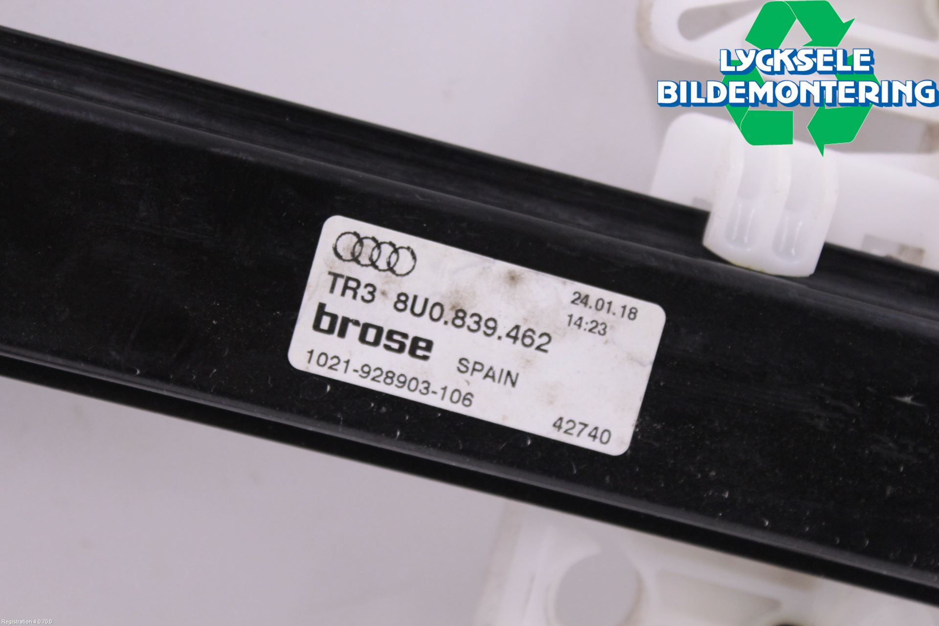 Audi Q3 8U 12-18 Fönsterhissmekanism