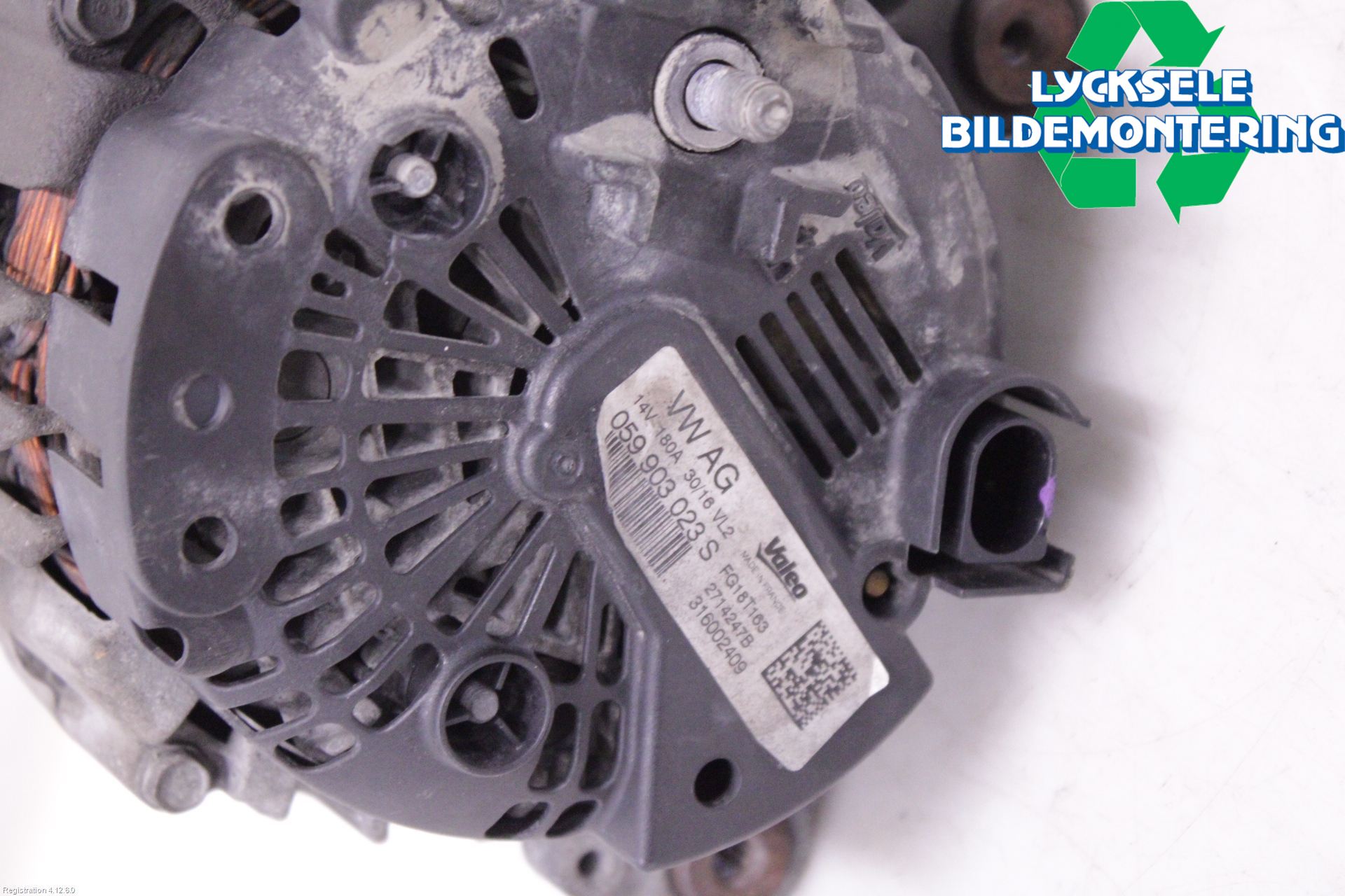 Volkswagen VW AMAROK 2H 10-22 Generator