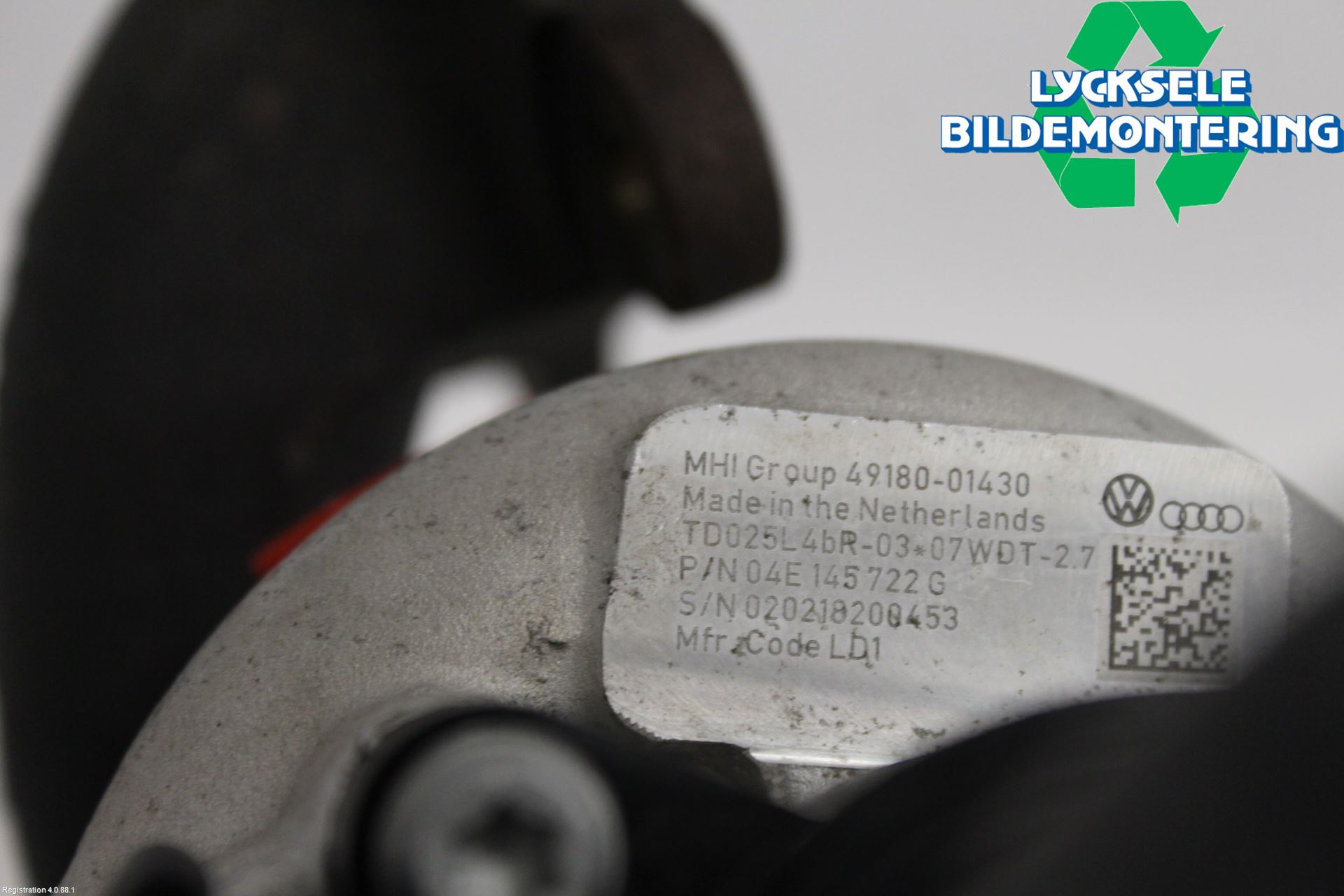 Volkswagen VW TIGUAN 16-24 Turboaggregat