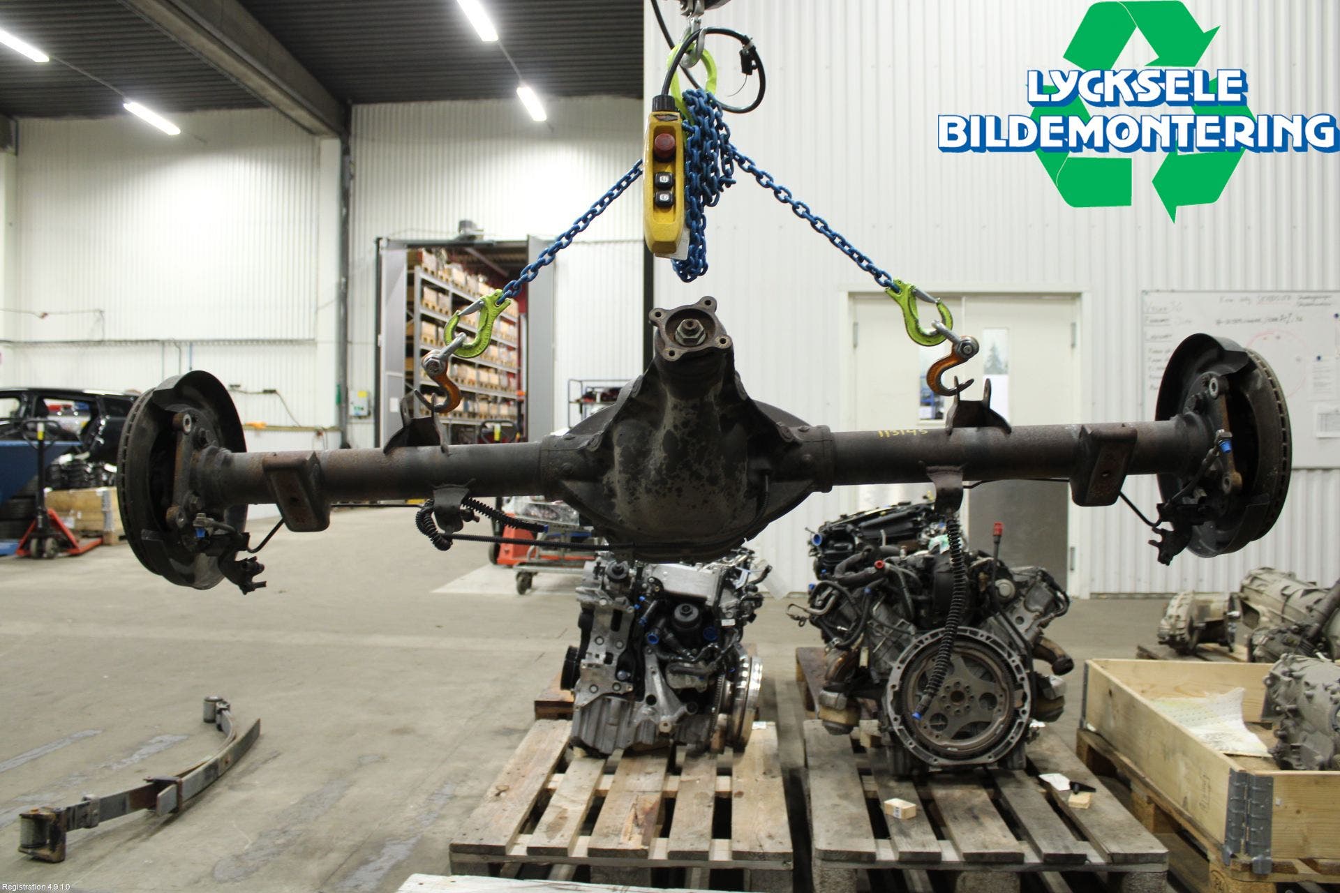 Volkswagen VW AMAROK 2H 10-22 Bakaxel