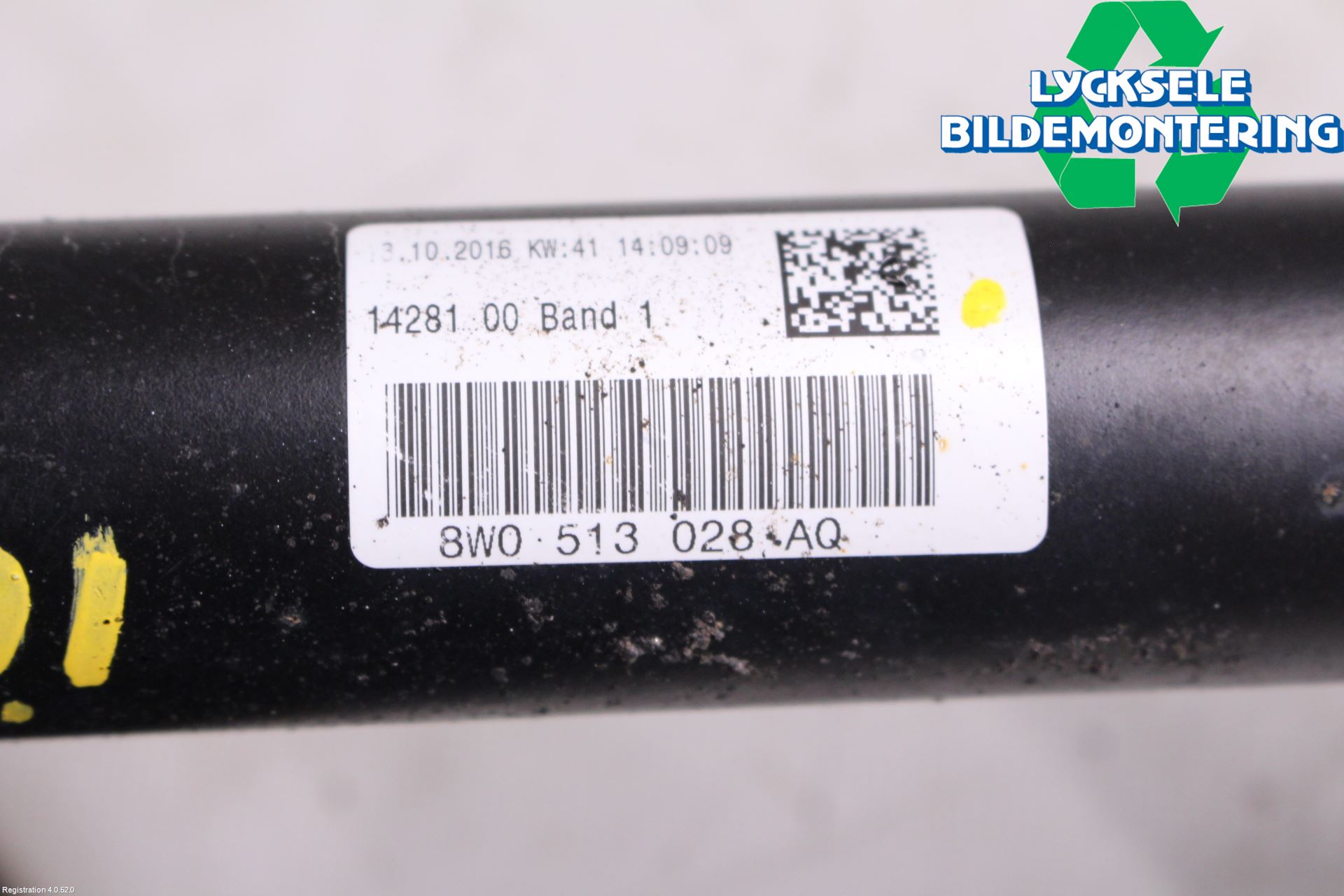 Audi A4/S4 B9 16-19 Stötdämpare Bak