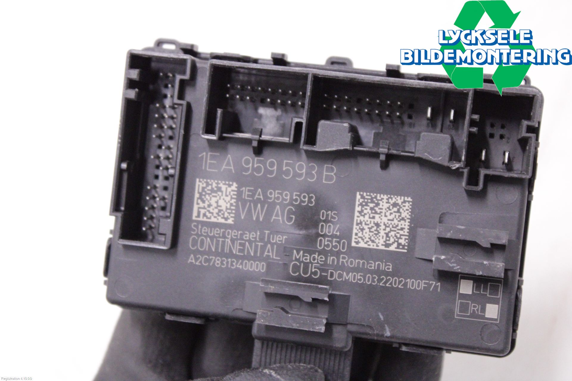 Volkswagen VW ID.4 21- Styrenhet Dörr