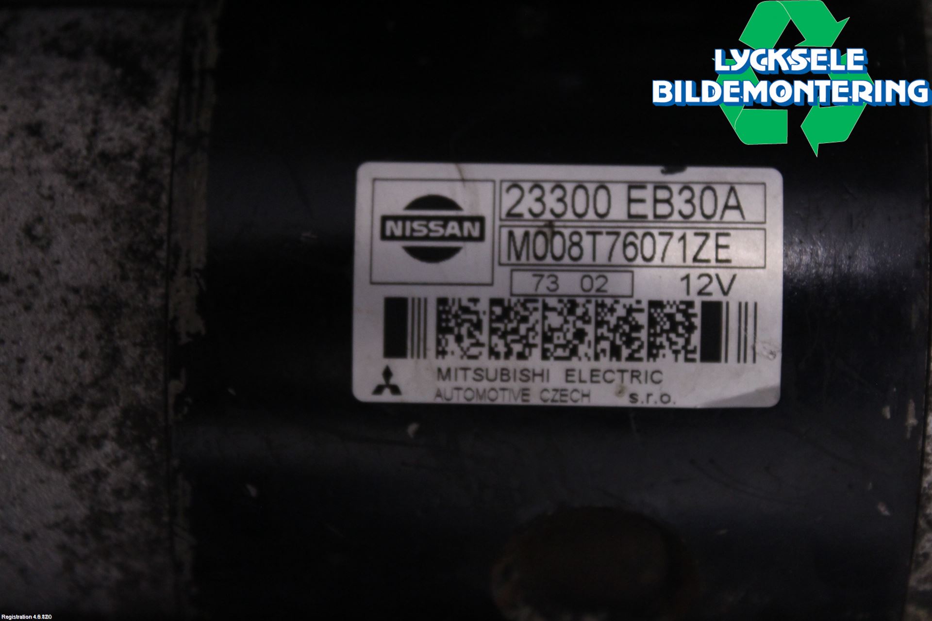 Nissan NAVARA 05-16 Startmotor Diesel