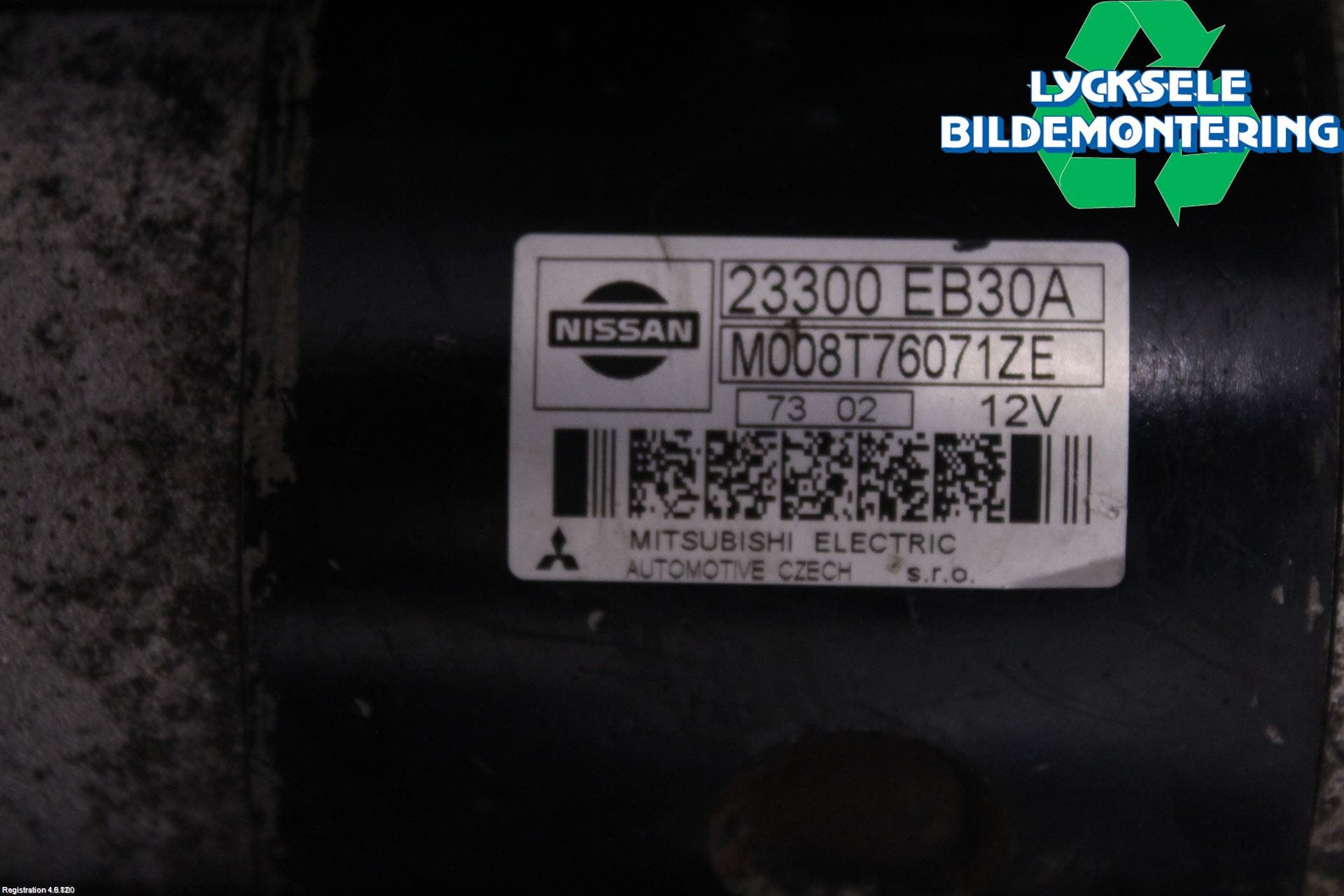 Nissan NAVARA 05-16 Startmotor Diesel