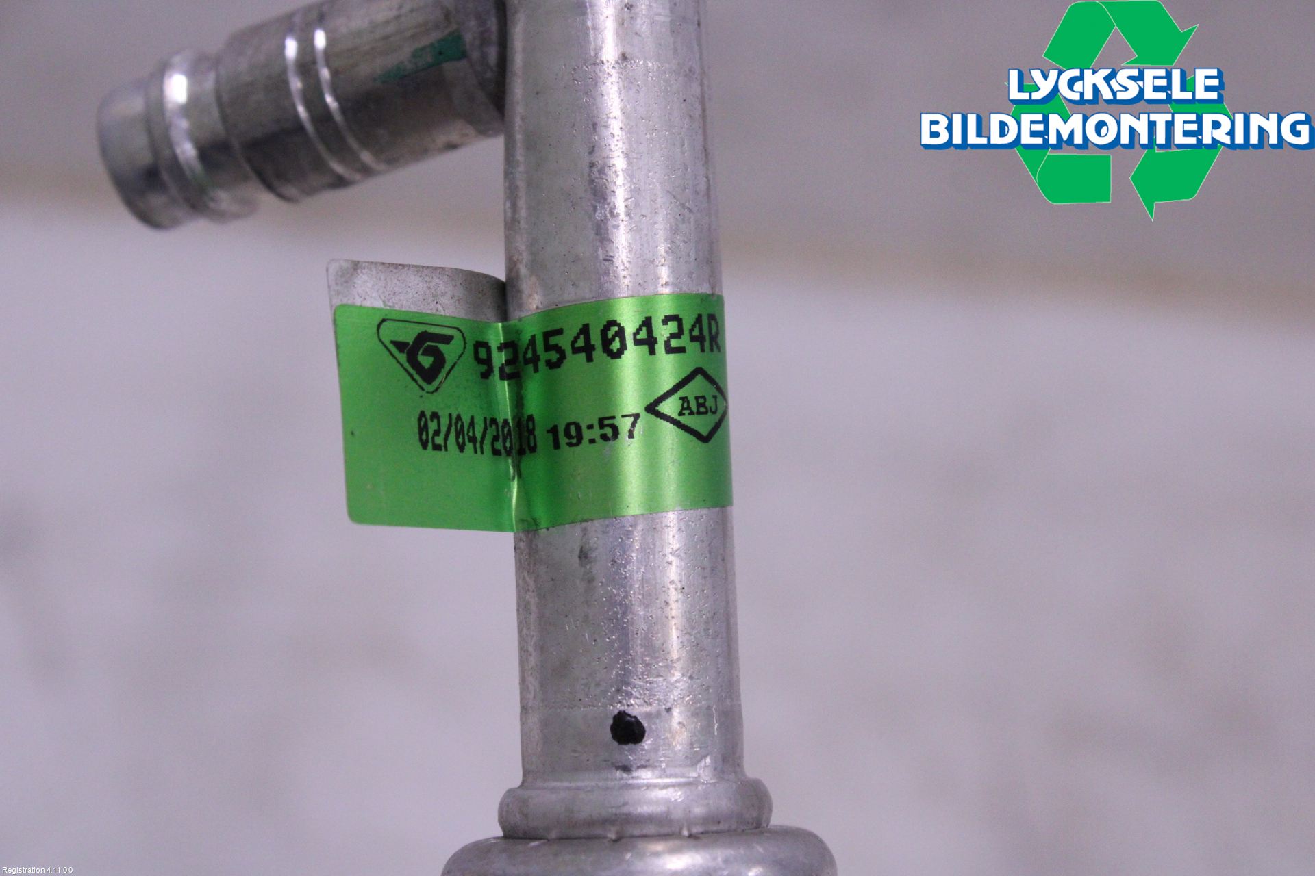 Renault CLIO IV 16-19 Ac Slang-Rör