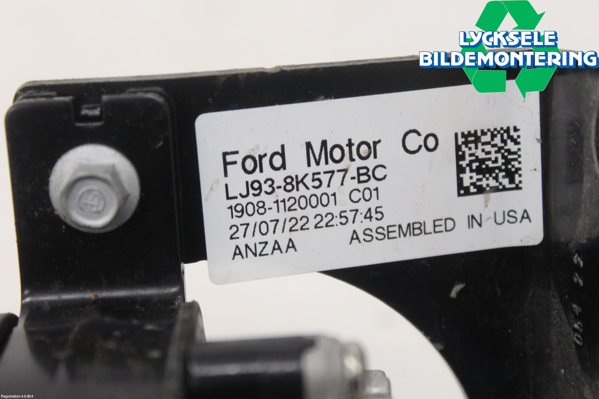 Ford MUSTANG Mach-E 21- Värme Cirkulationspump