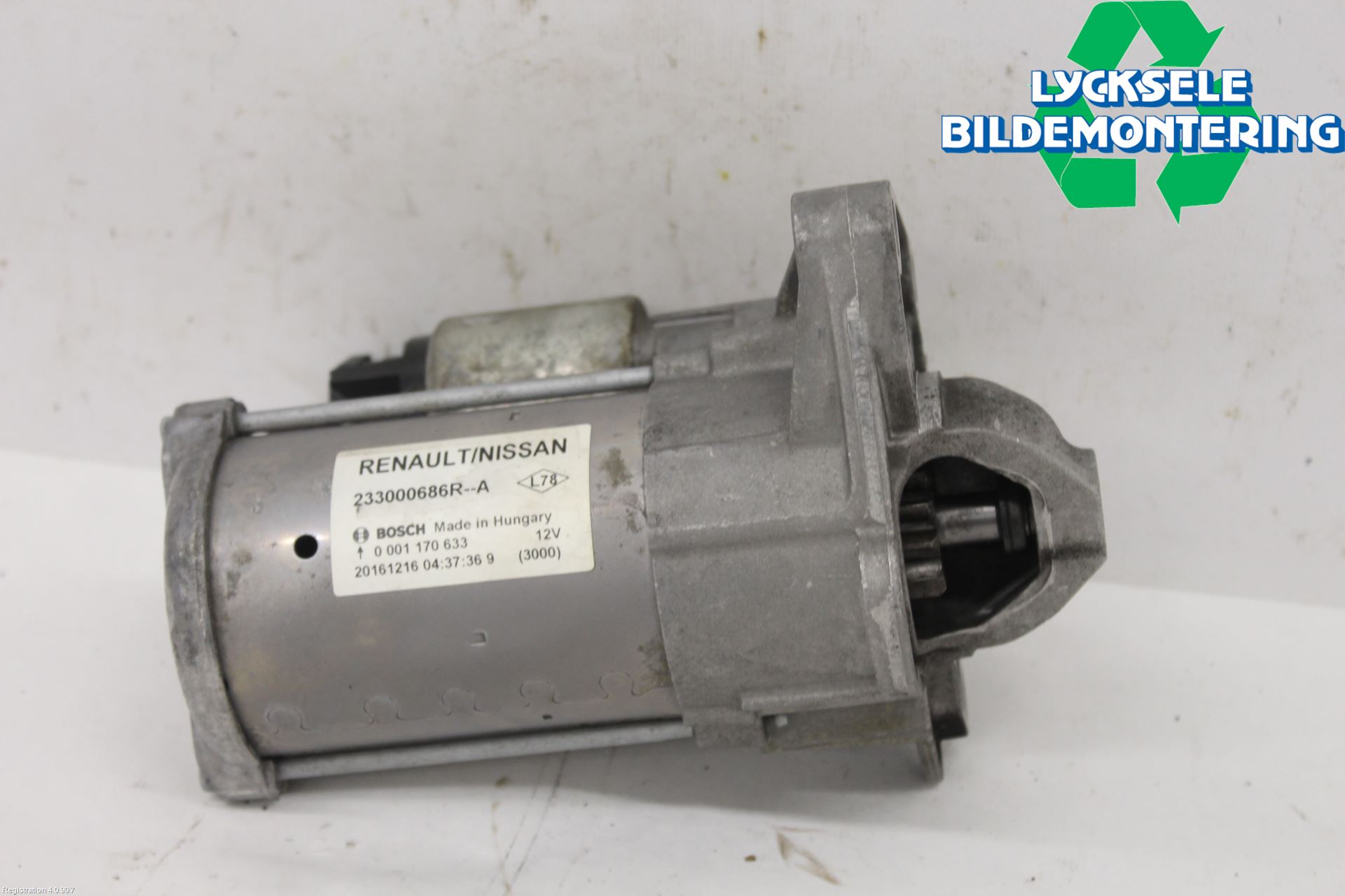 Renault KADJAR 15- Startmotor Diesel