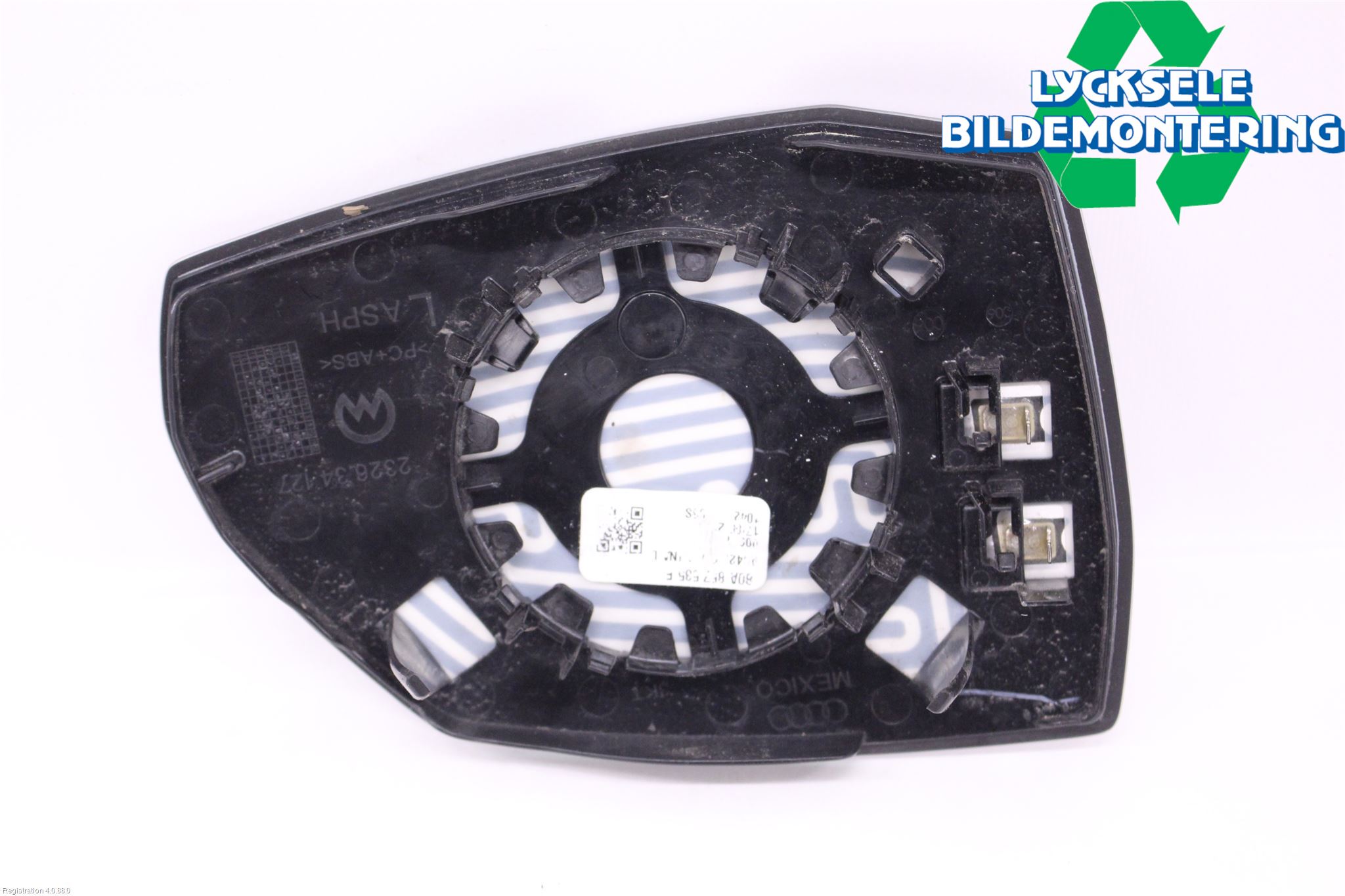 Audi Q5/SQ5 17- Spegelglas Vä