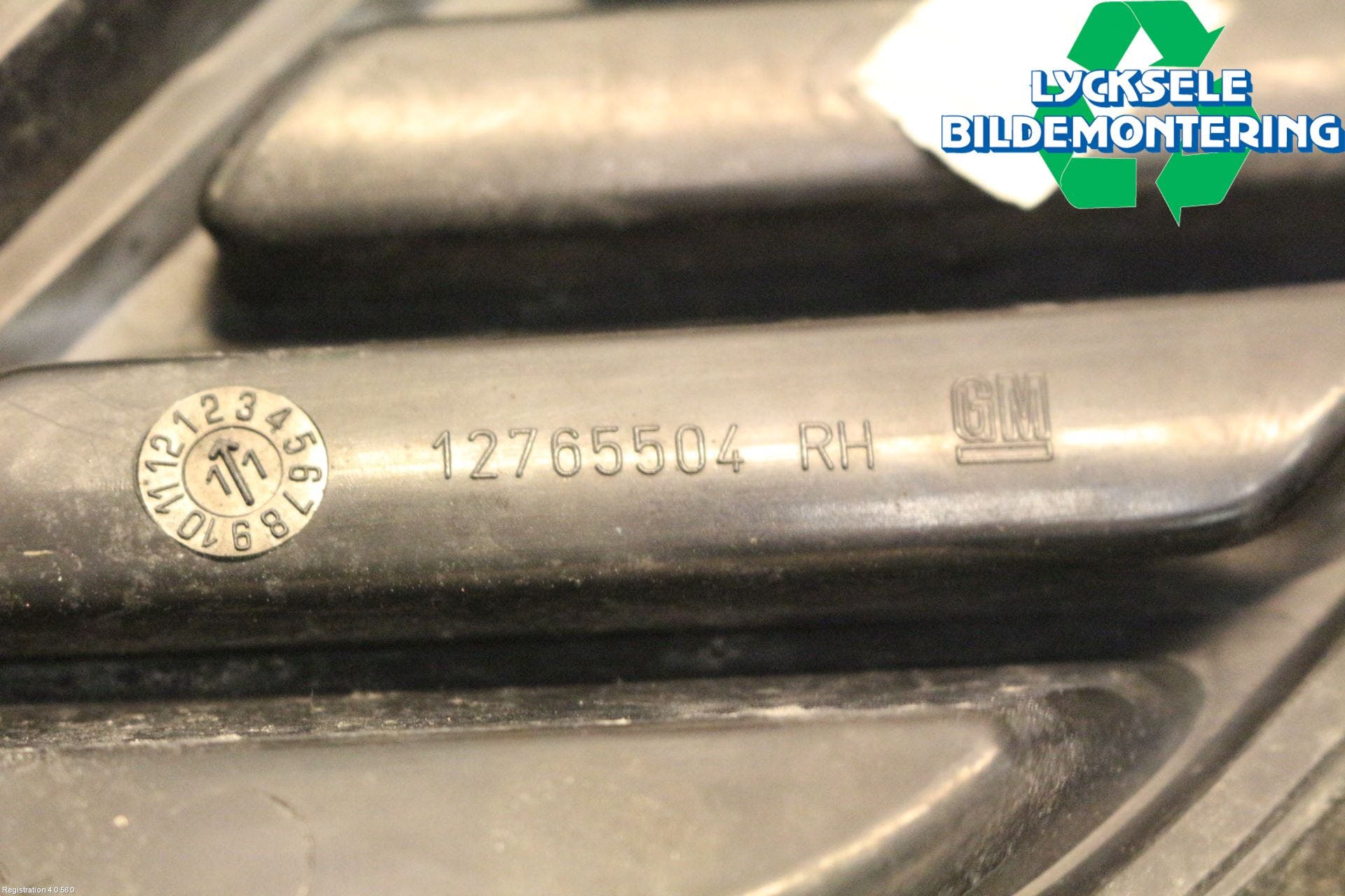 Saab 9-3 VER2/VER3 08-15 Grilldel Höger