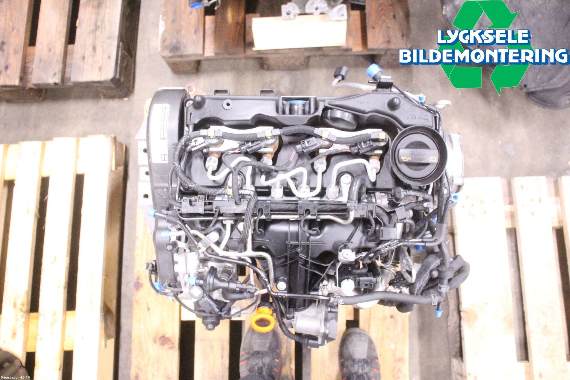 Skoda SUPERB 09-15 Motor Diesel