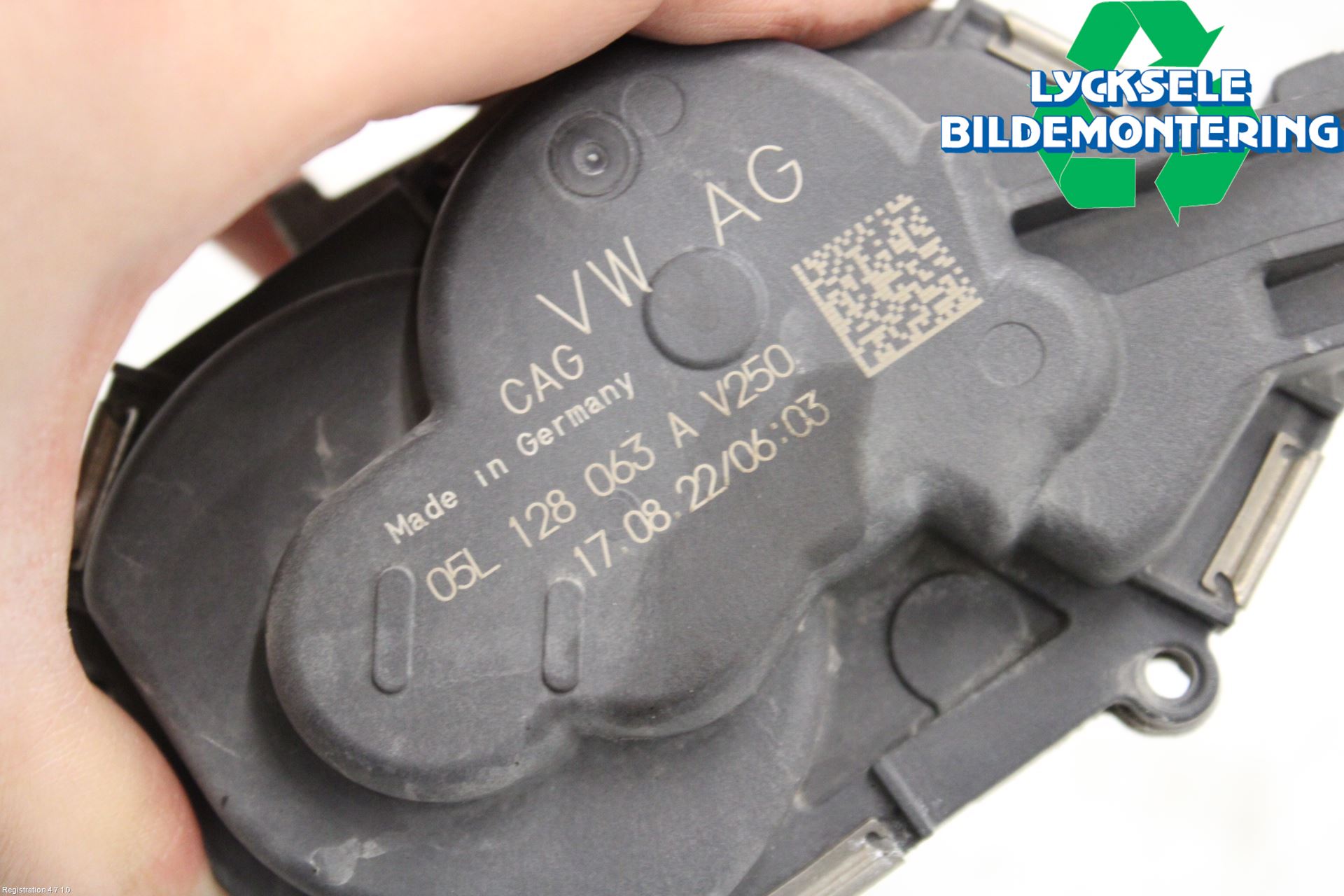 Volkswagen VW CADDY 21- Injspjällhus