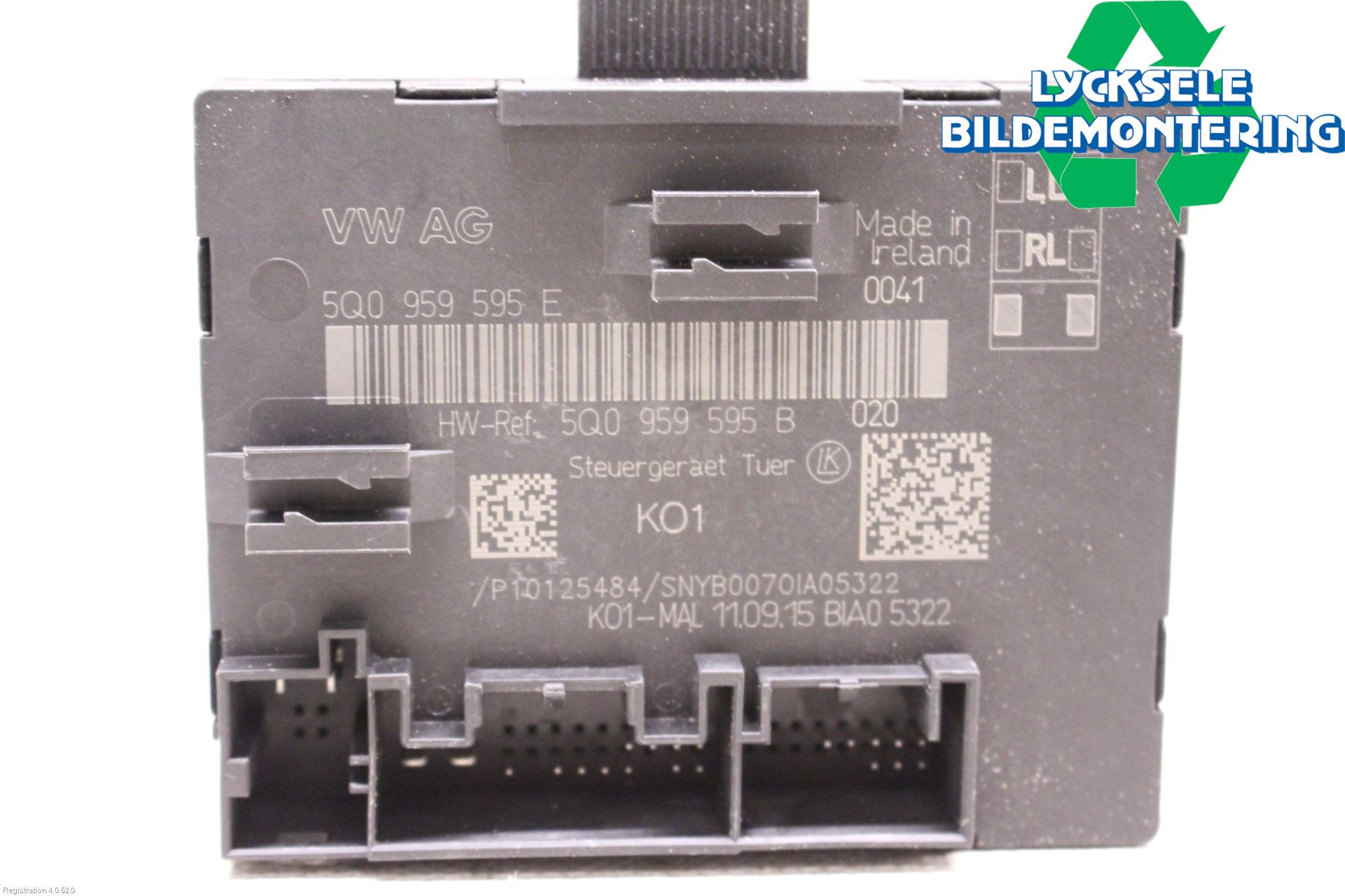 Volkswagen VW PASSAT 15-19 Styrenhet Dörr