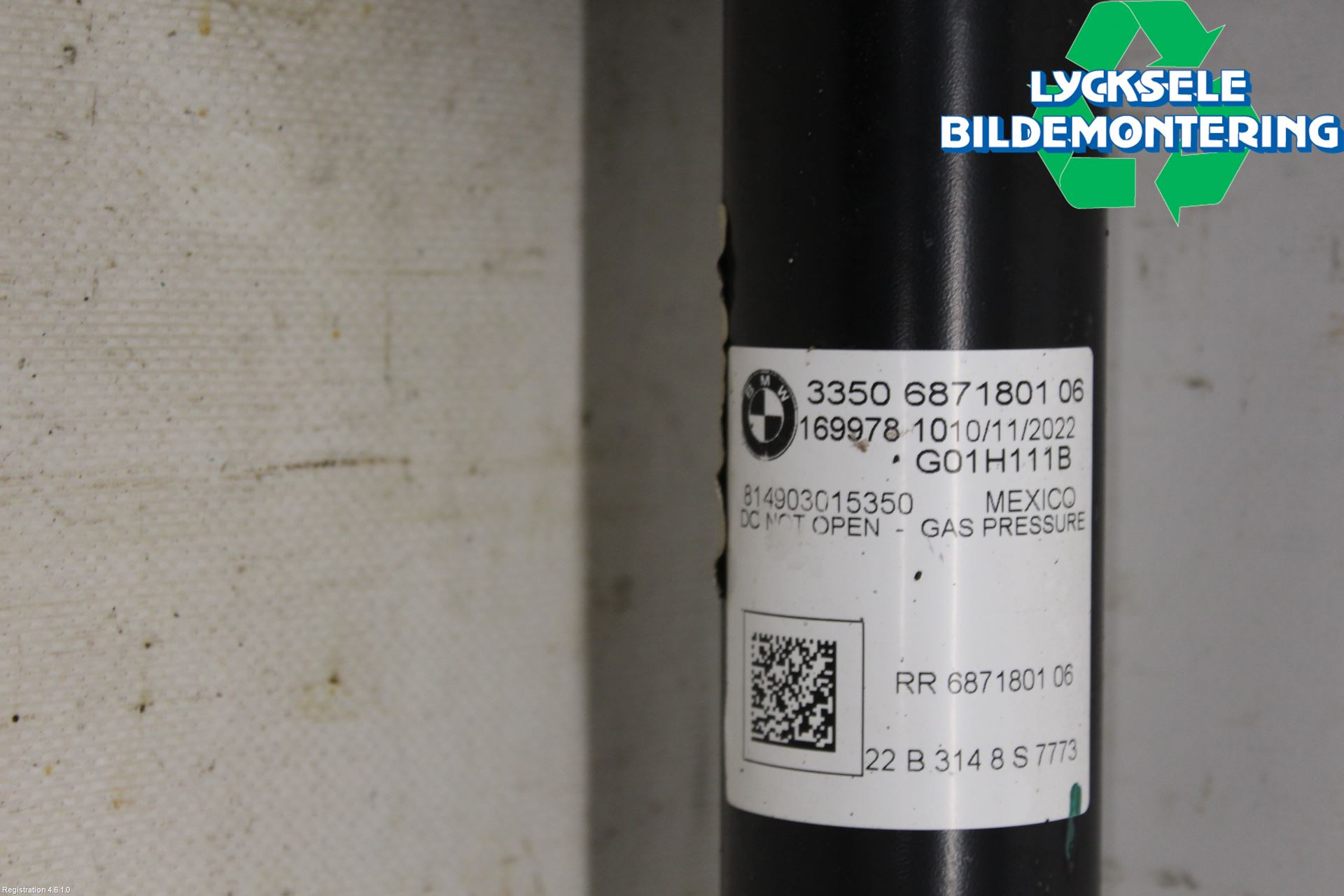 BMW X3 G01 18- Fjäderben Bak Höger