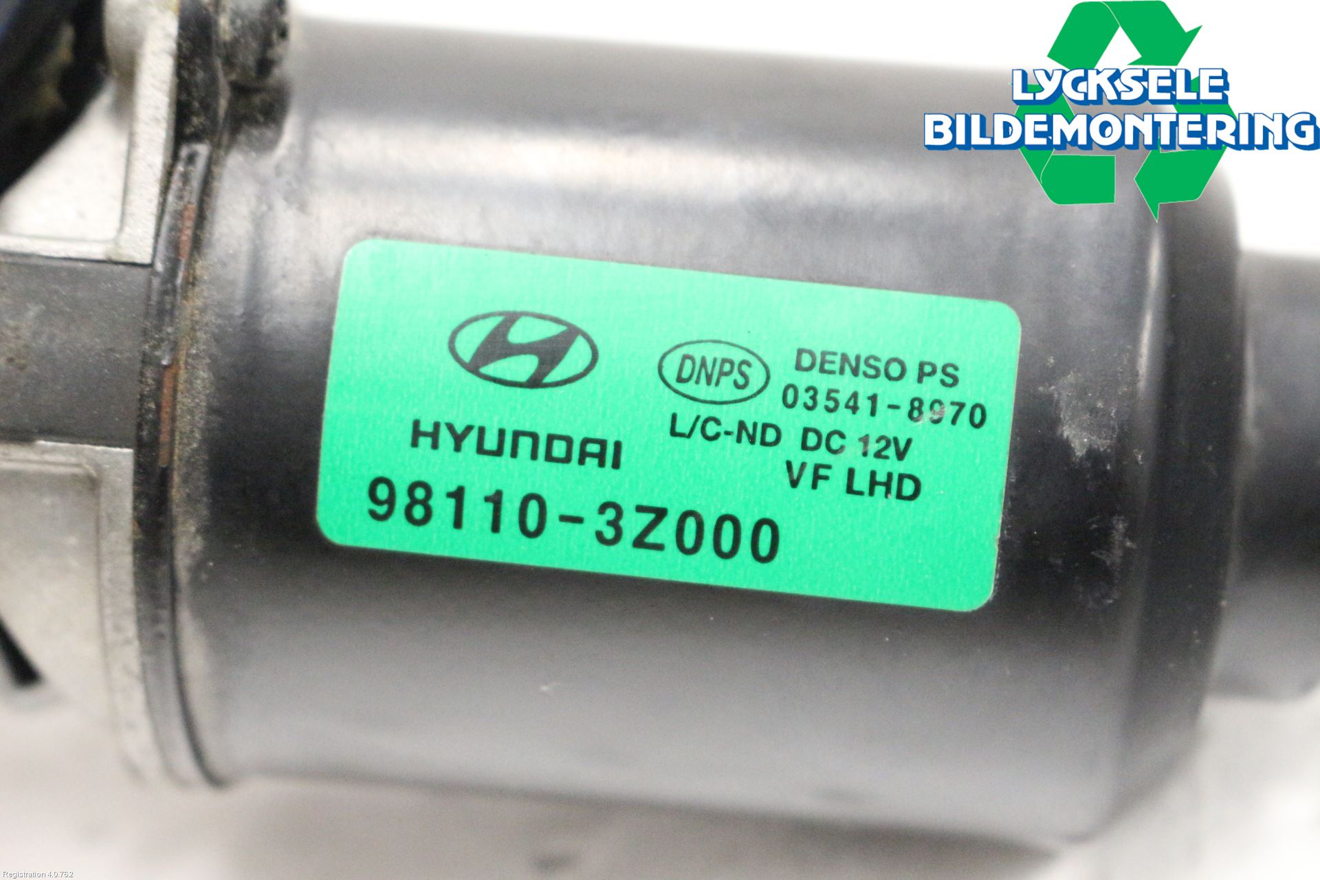 Hyundai i40 08-15 Torkarmotor Vindruta