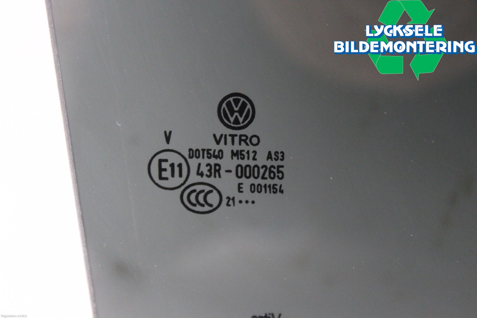 Volkswagen VW TIGUAN 16-24 Dörruta Bak Höger
