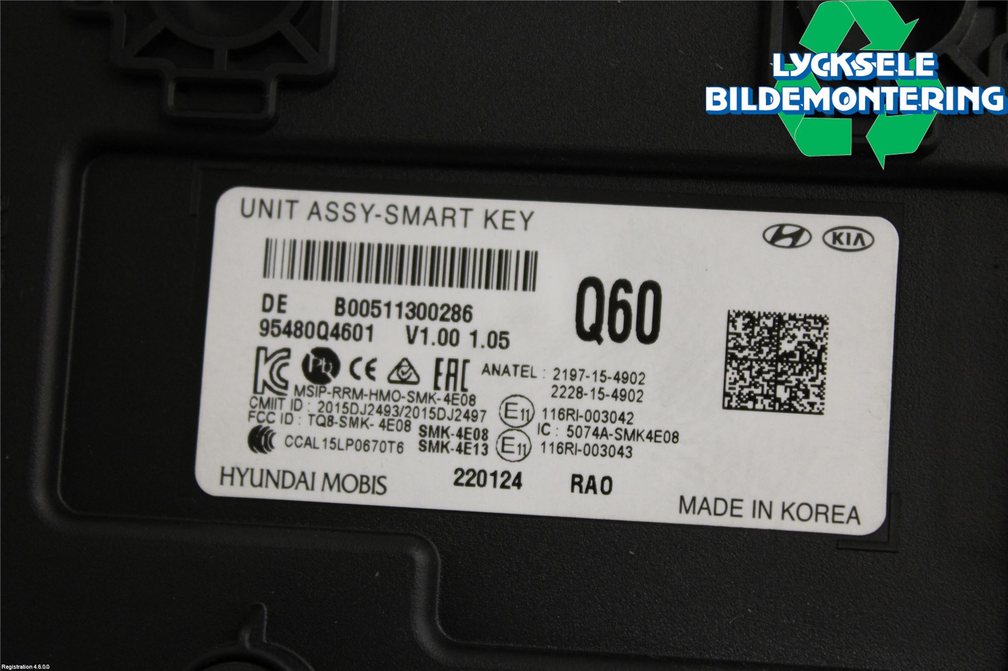 Kia NIRO (DE) 17-22 Styrenhet Övrigt