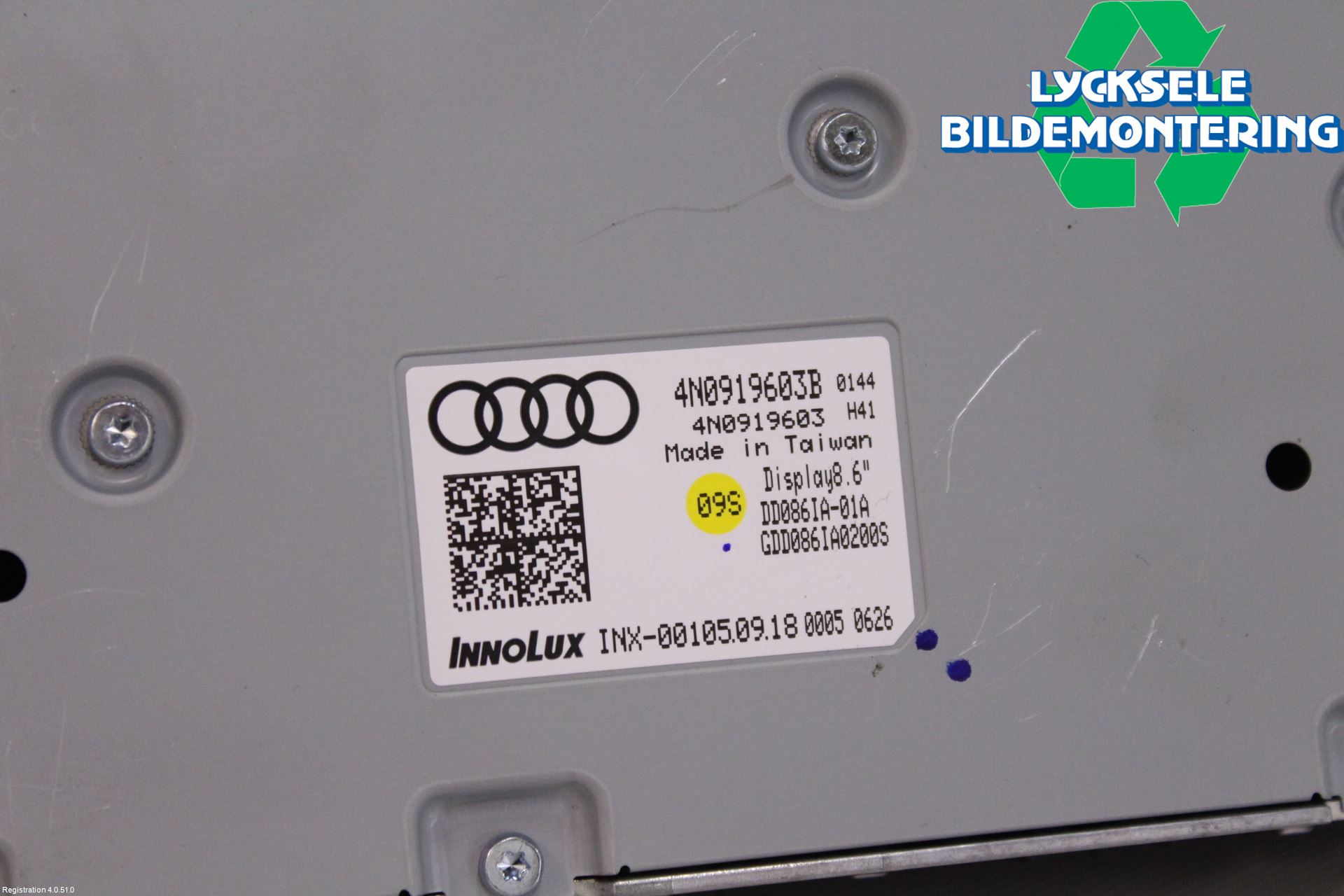 Audi Q8/SQ8 4M 19- Multifunktionsdisplay