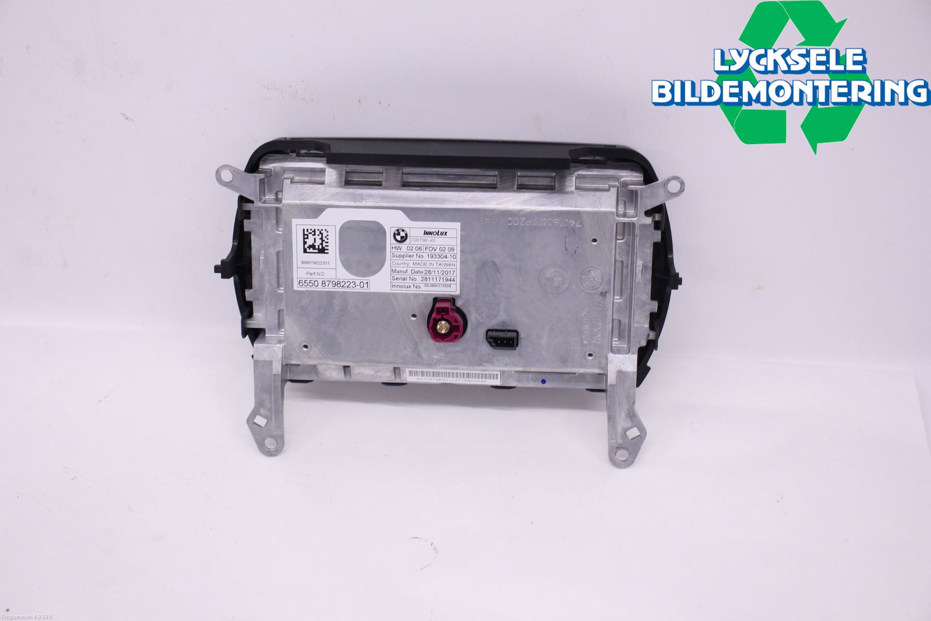 Mini COOPER CLUBMAN F54 16- Bildskärm