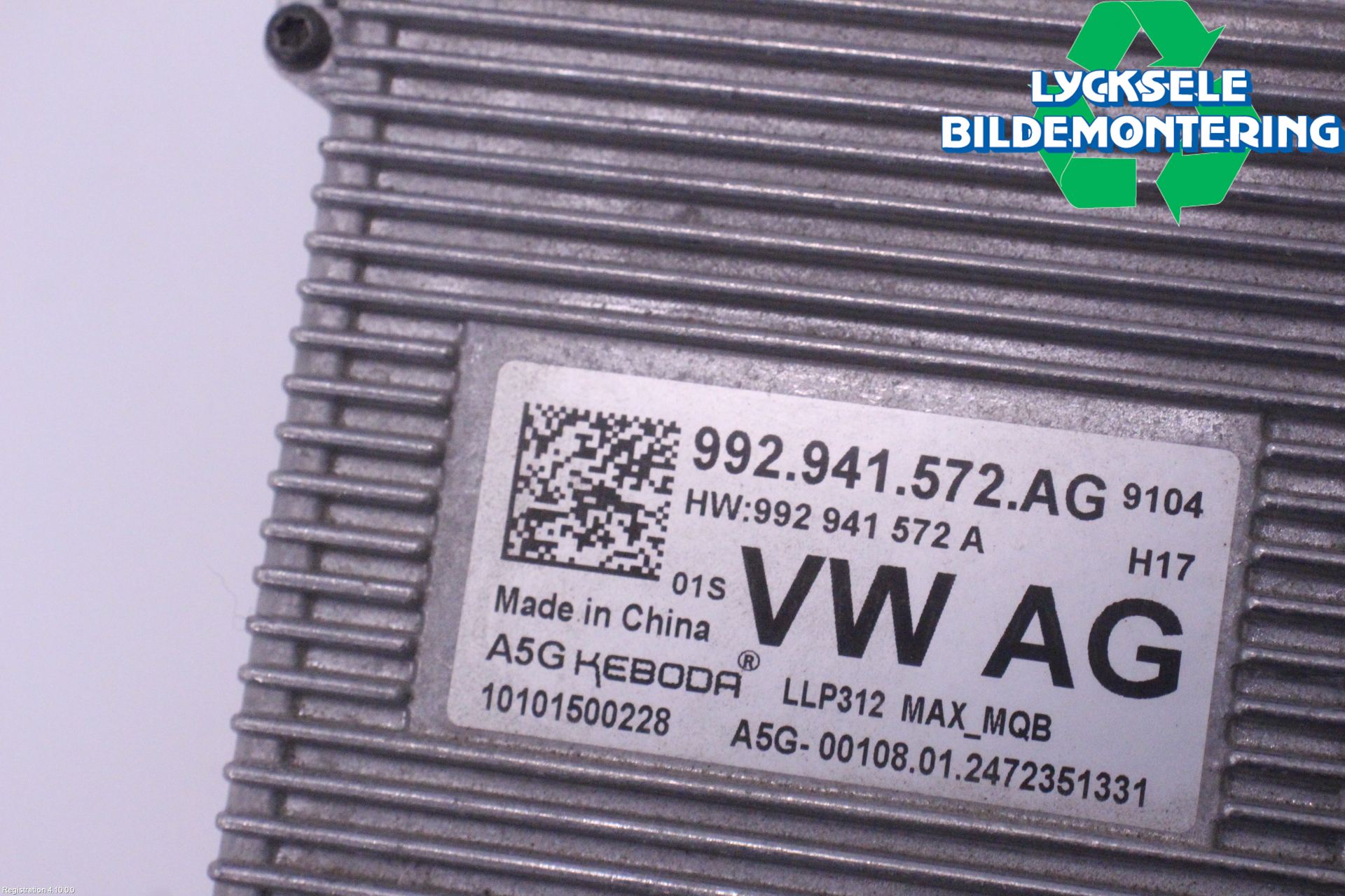 Skoda ENYAQ iV 21- Styrenhet Strålkastare