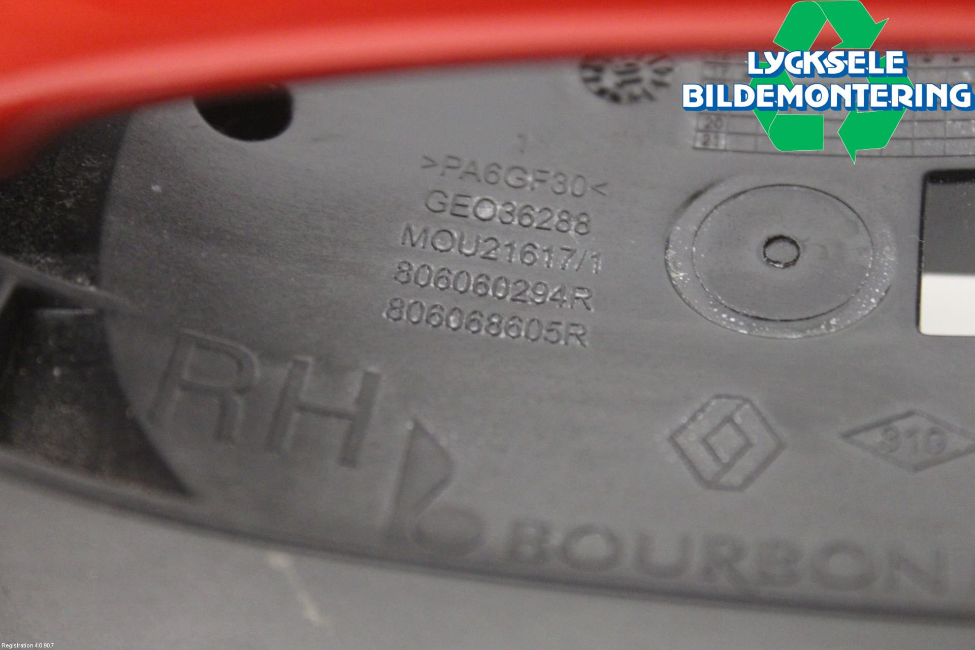 Renault KADJAR 15- Dörrhandtag Yttre Hö