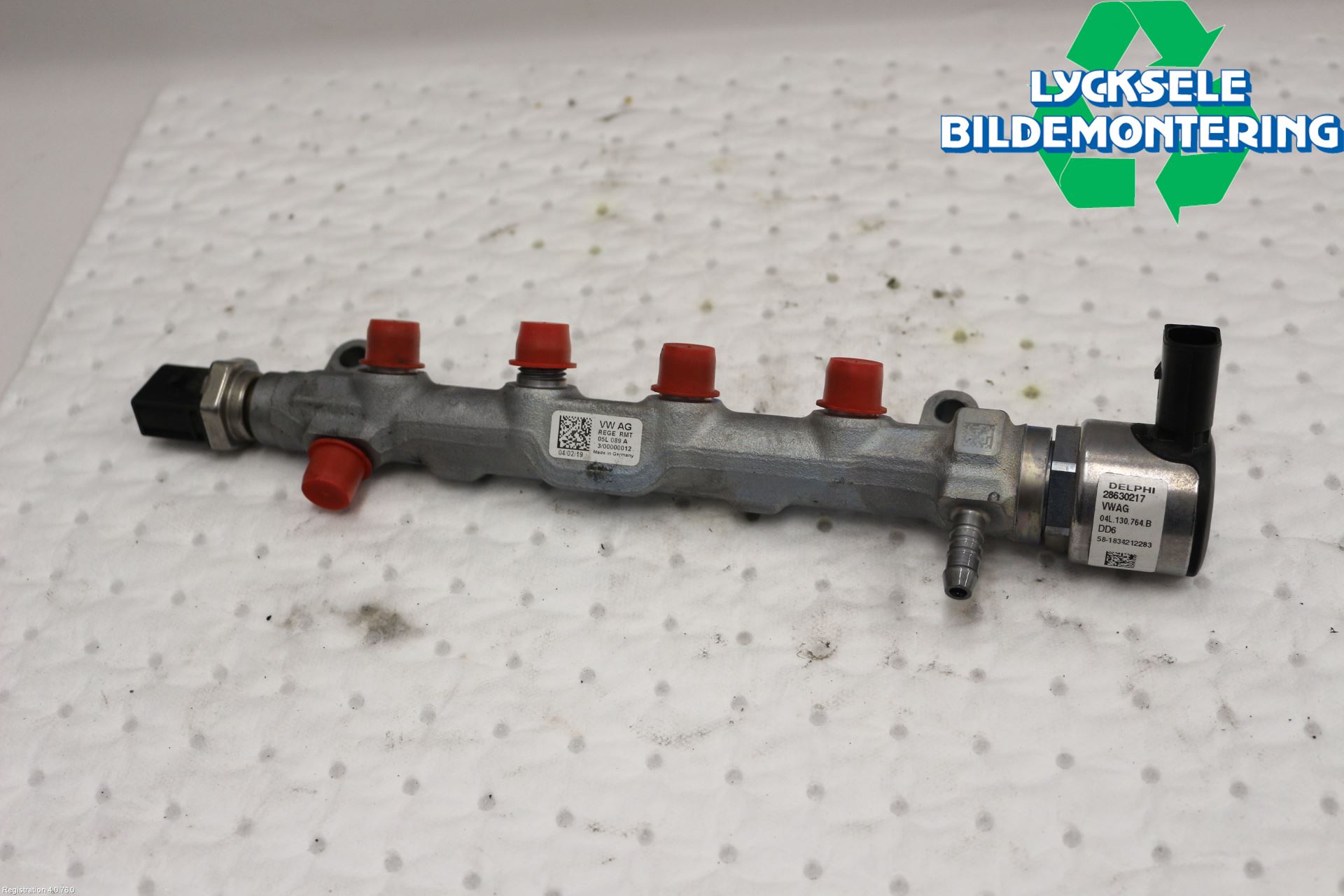 Audi A6 F2/C8 19- Inj. Fuelrail