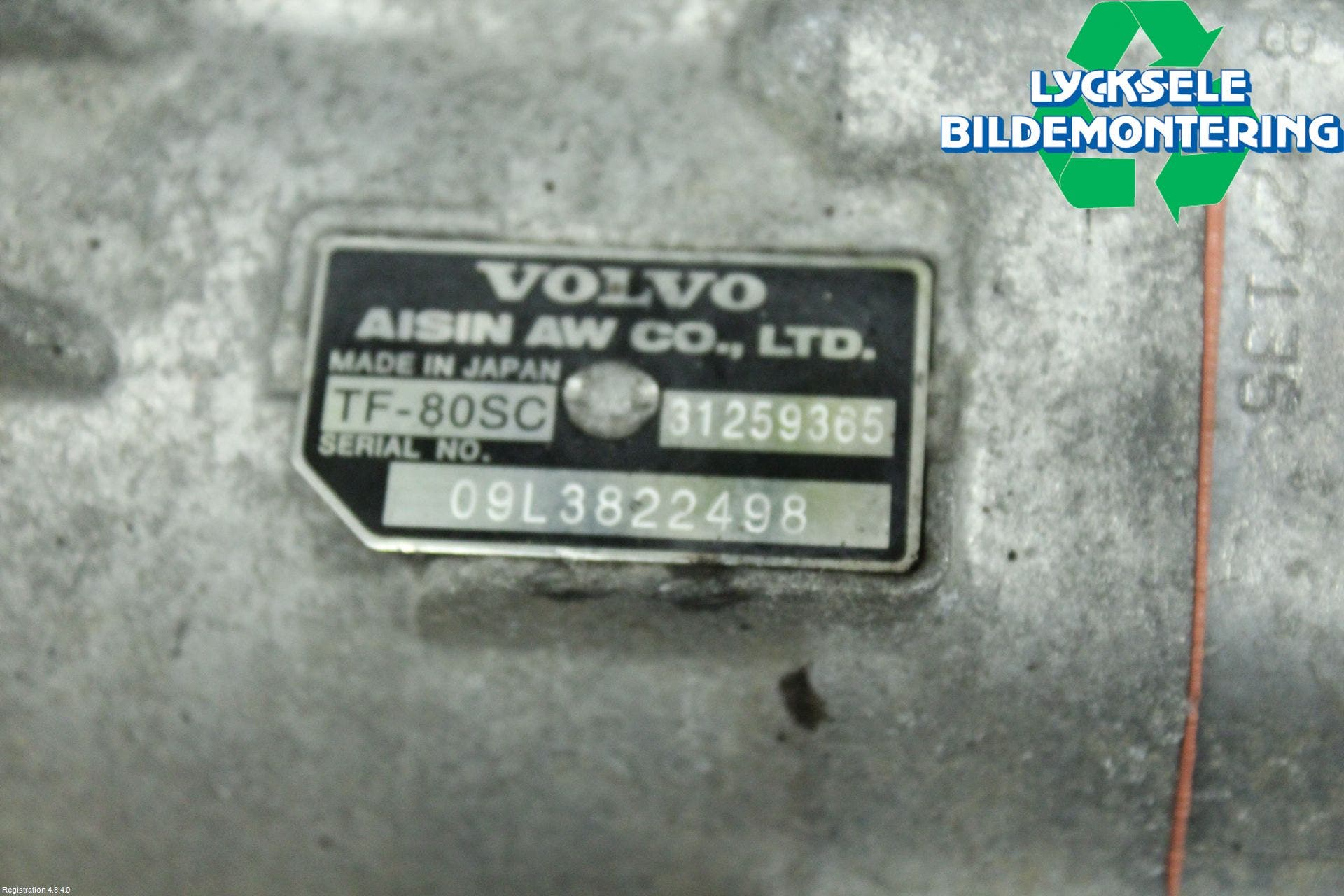 Volvo XC70 08-13 Växellåda Automat