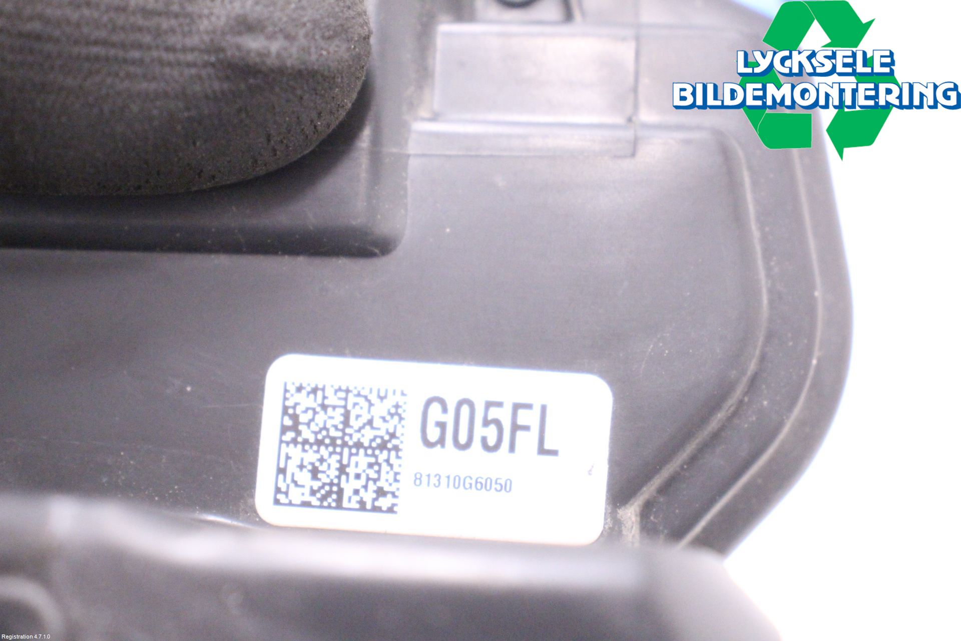 Kia PICANTO 17- Låskista-Dörrlås