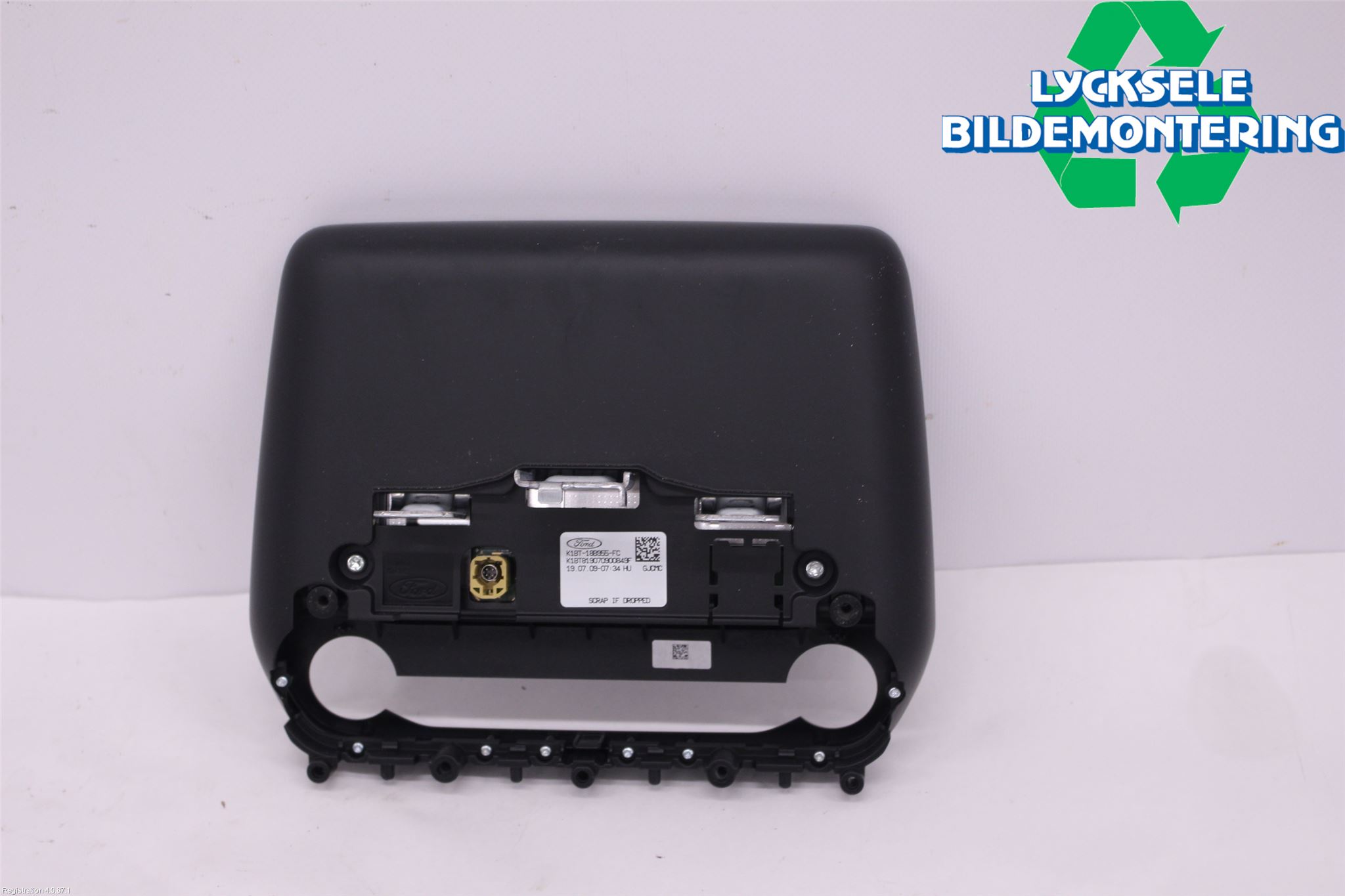 Ford FIESTA (VII) 18-23 Multifunktionsdisplay