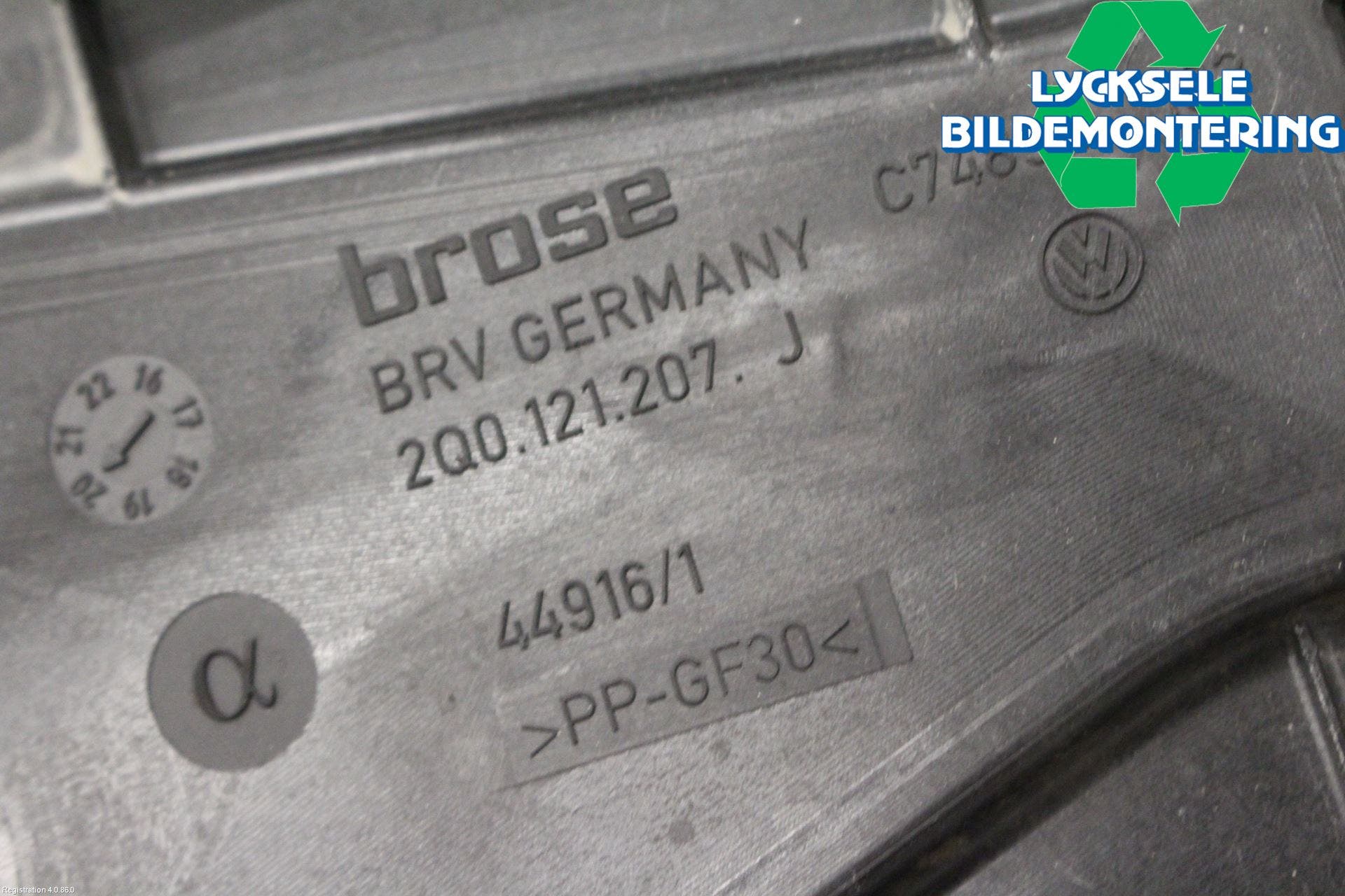 Audi A1 19- Kylfläkt El