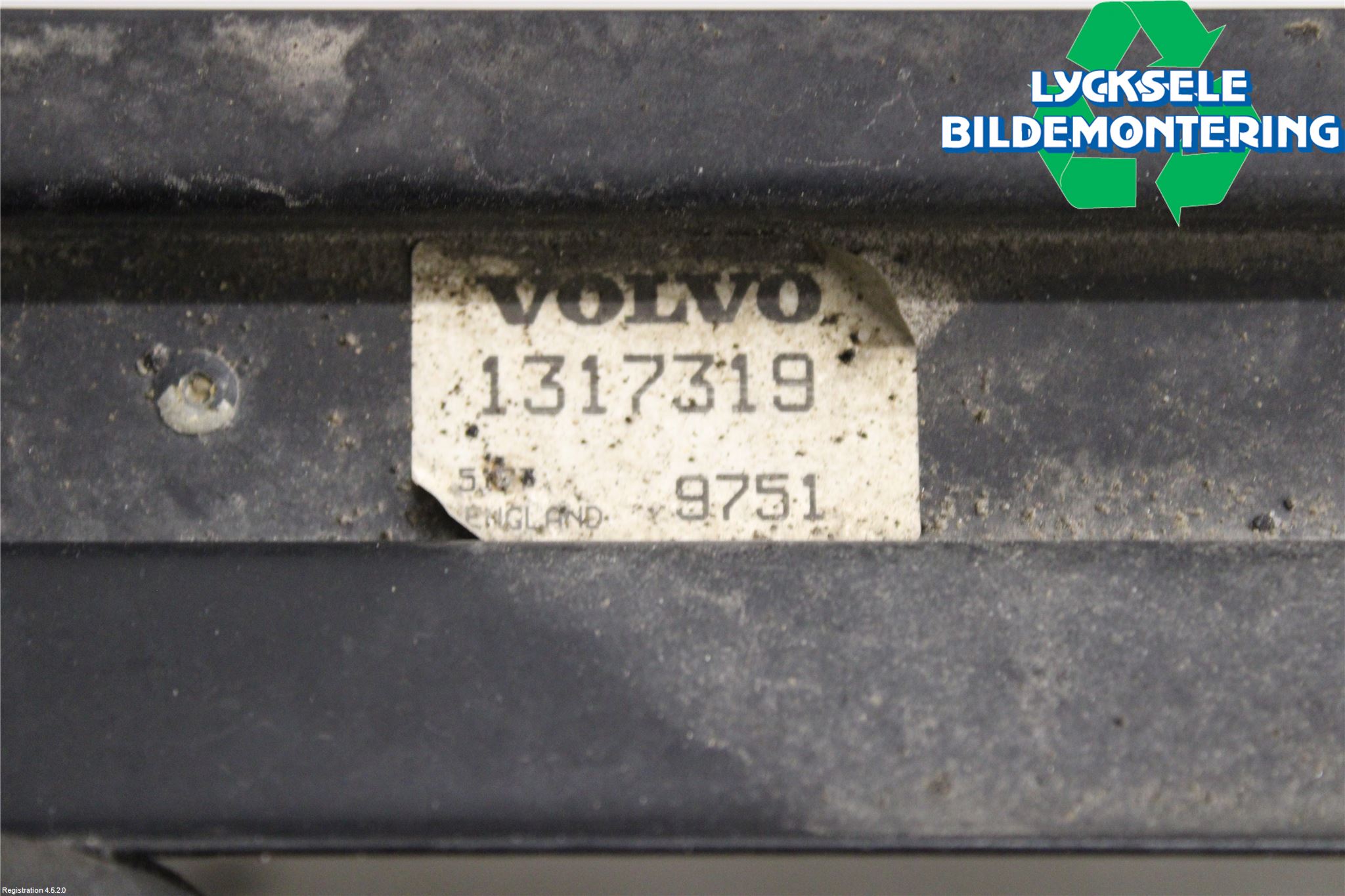 Volvo 940 91-98 Laddluft-Intercooler Kyl