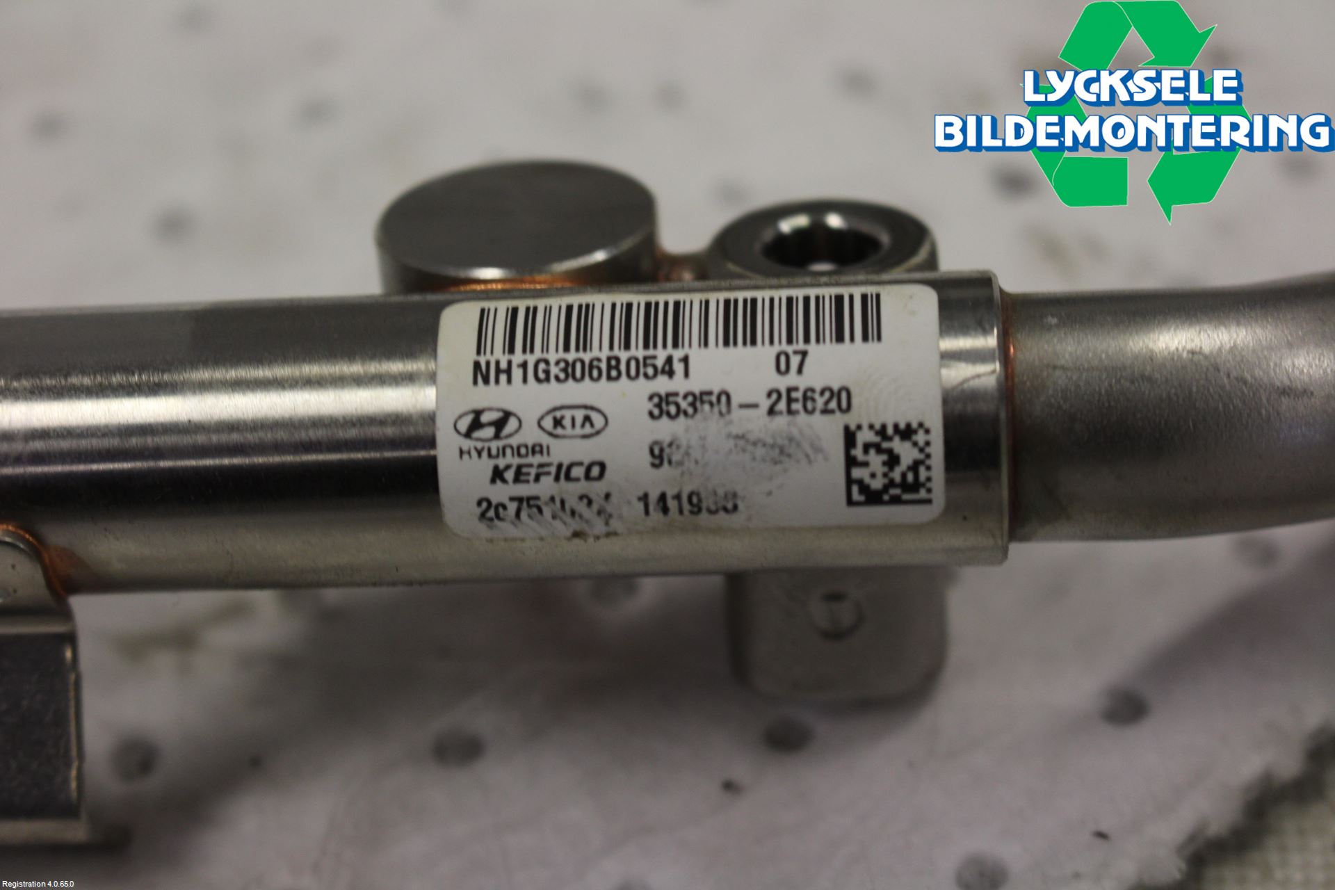 Kia OPTIMA 16-20 Inj. Fuelrail