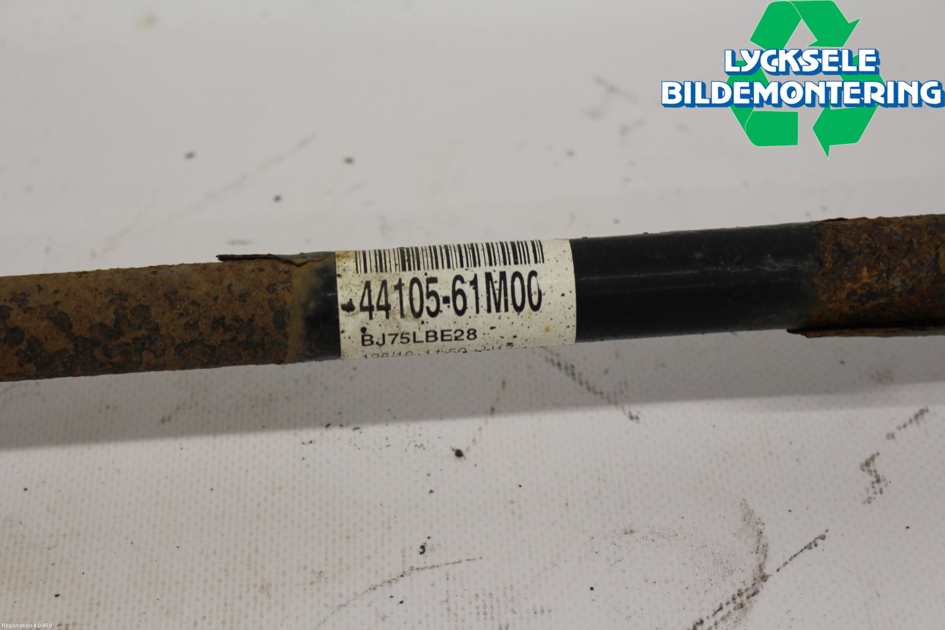 Suzuki VITARA 15- Drivaxel Bak Höger