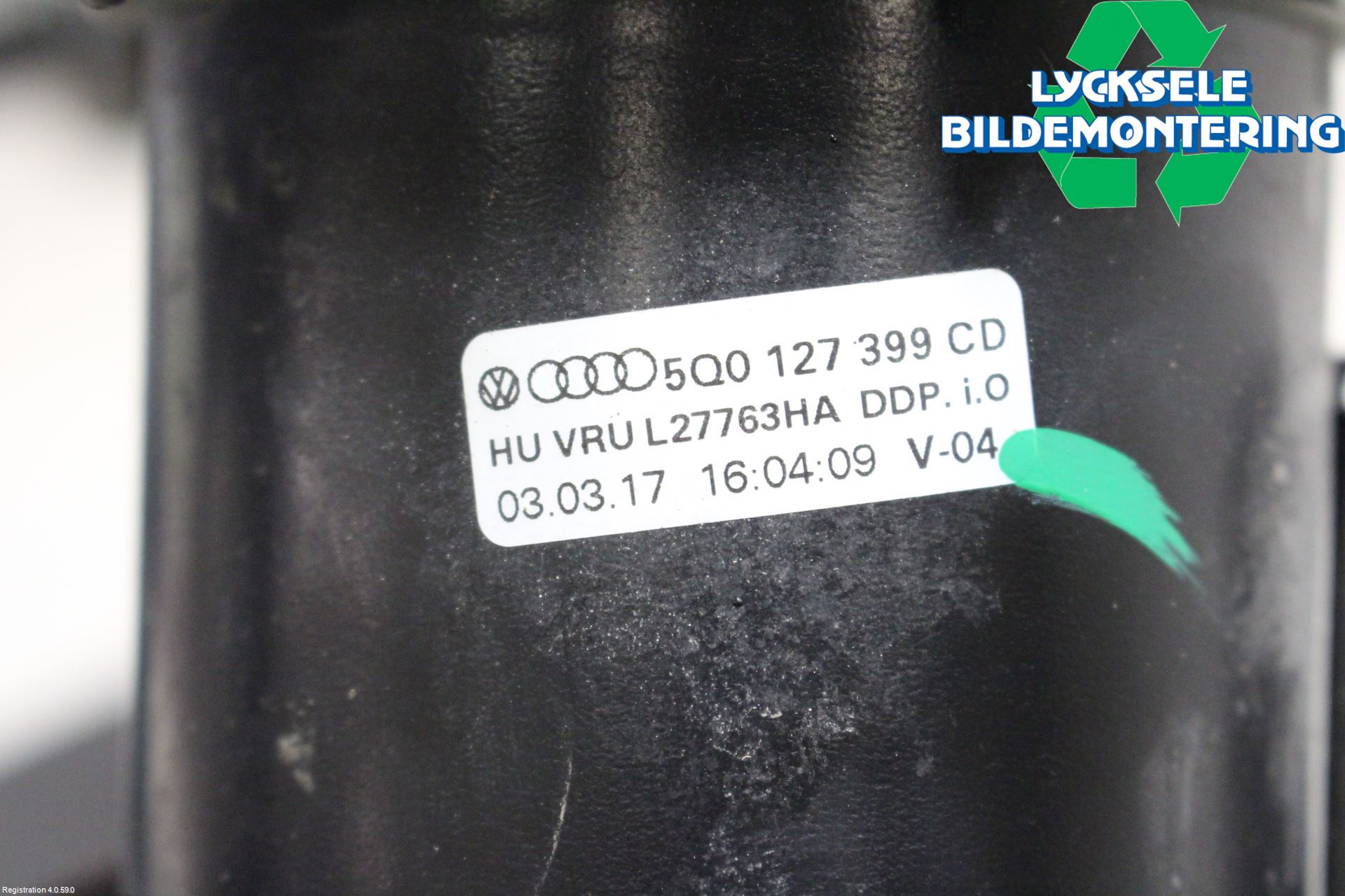Volkswagen VW GOLF / E-GOLF VII 13-20 Bränslefilter-Hållare