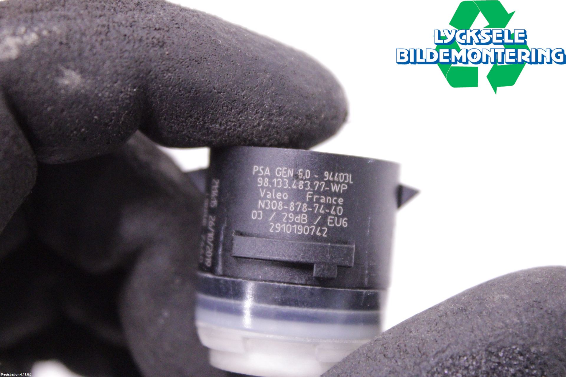 Peugeot PARTNER/E-PARTNER 19- Parkeringshjälp Backsensor