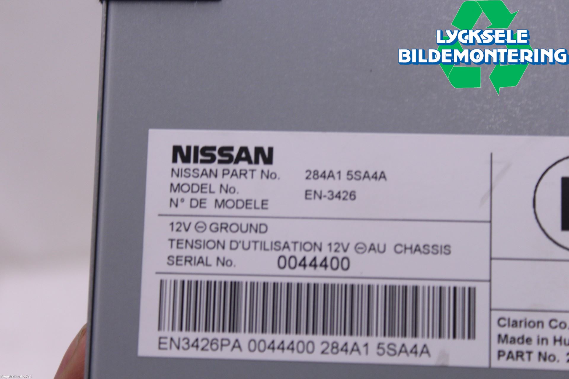 Nissan LEAF 18- Styrenhet Övrigt
