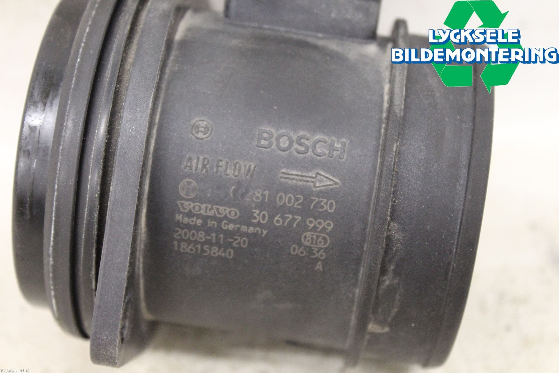 Volvo XC70 08-13 Injluftmassamätare