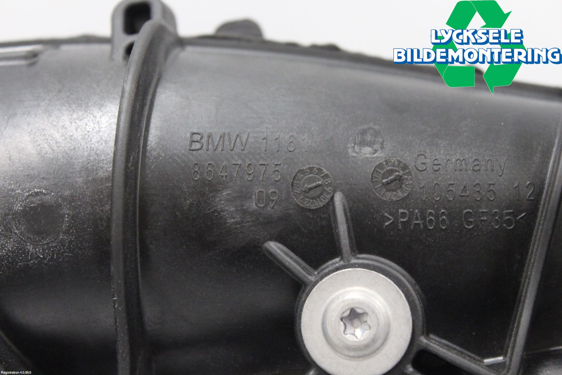 BMW 5 G30/G31/F90 17-23 Grenrör Insug