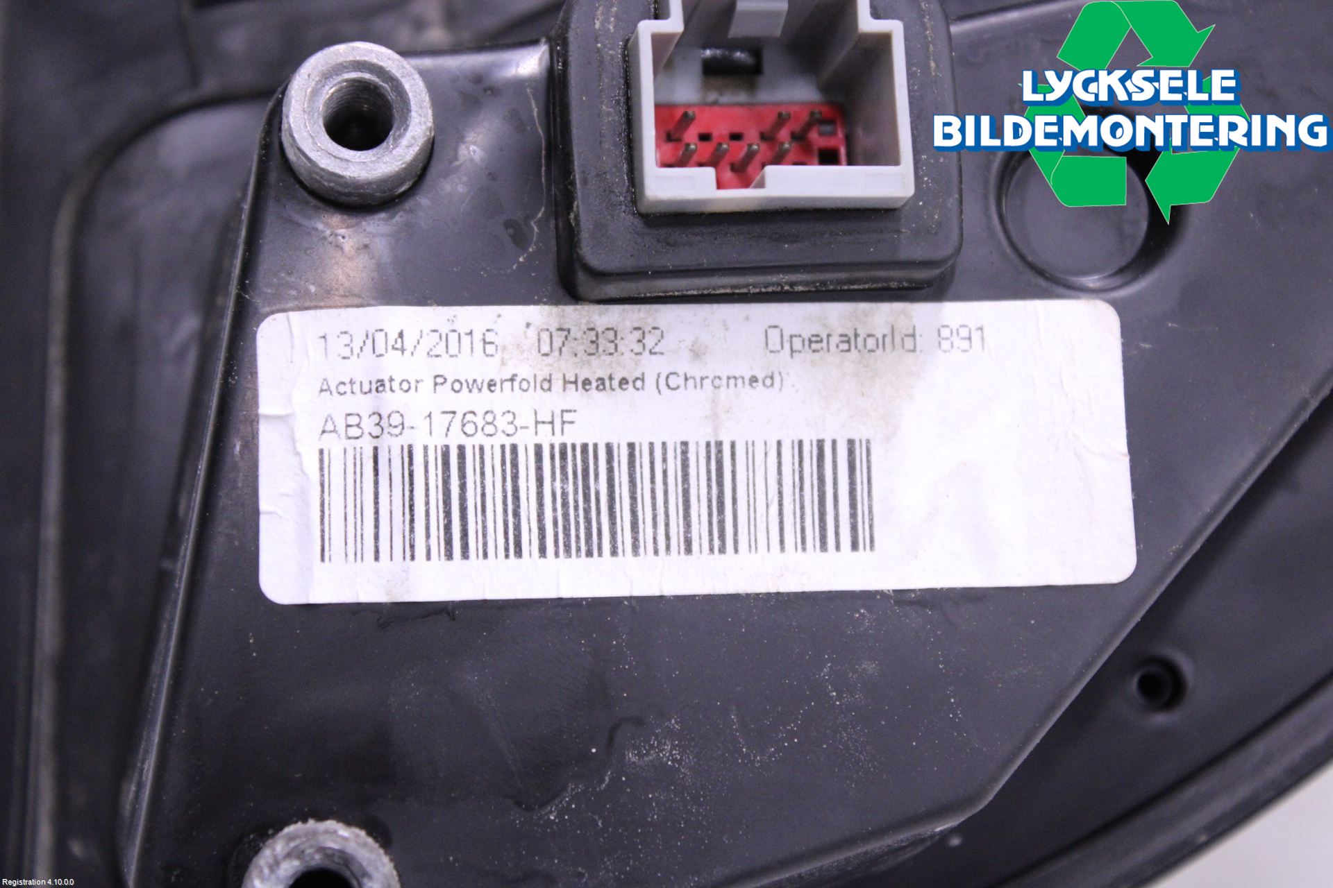 Ford RANGER EU 12-23 Spegel Yttre El Vä