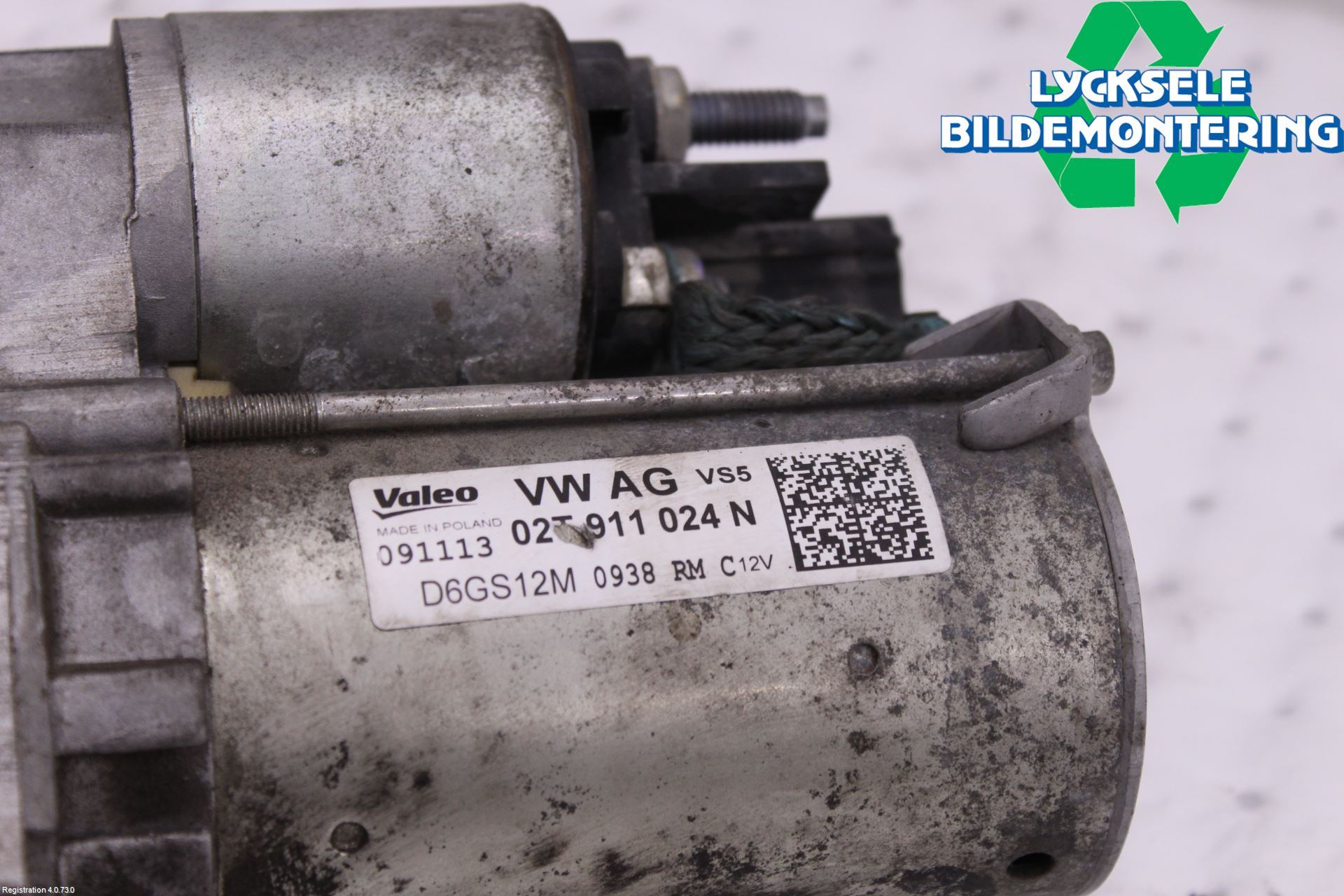 Volkswagen VW POLO 10-17 Startmotor