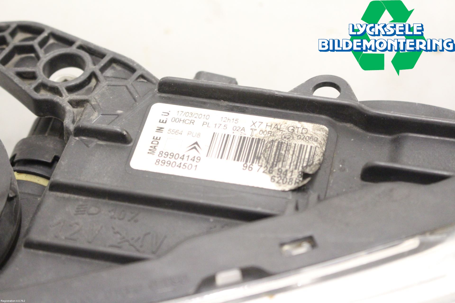 Citroen C5 08-17 Strålkastare Vänster