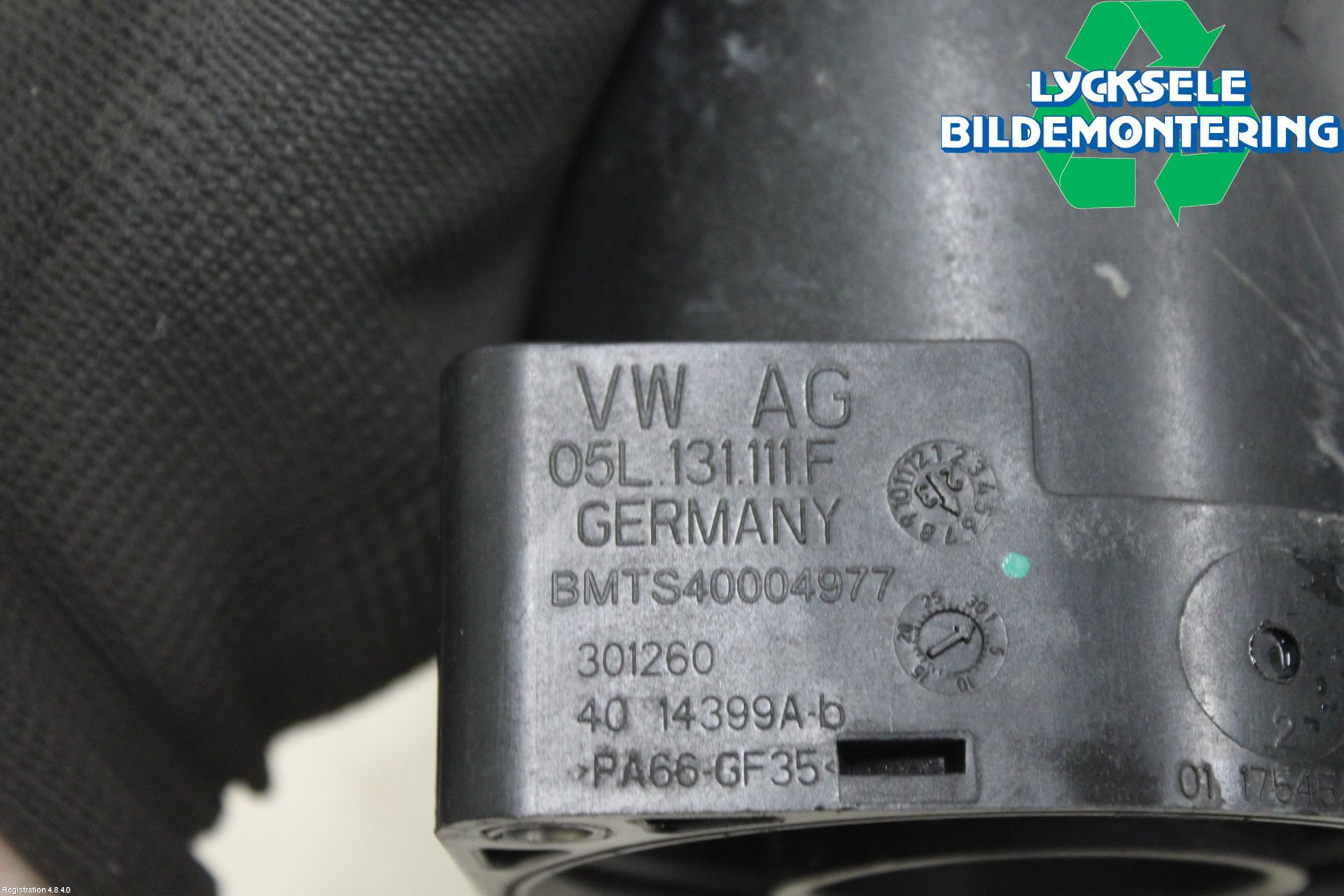 Volkswagen VW T-ROC 18- Laddluft-Intercoolerrör