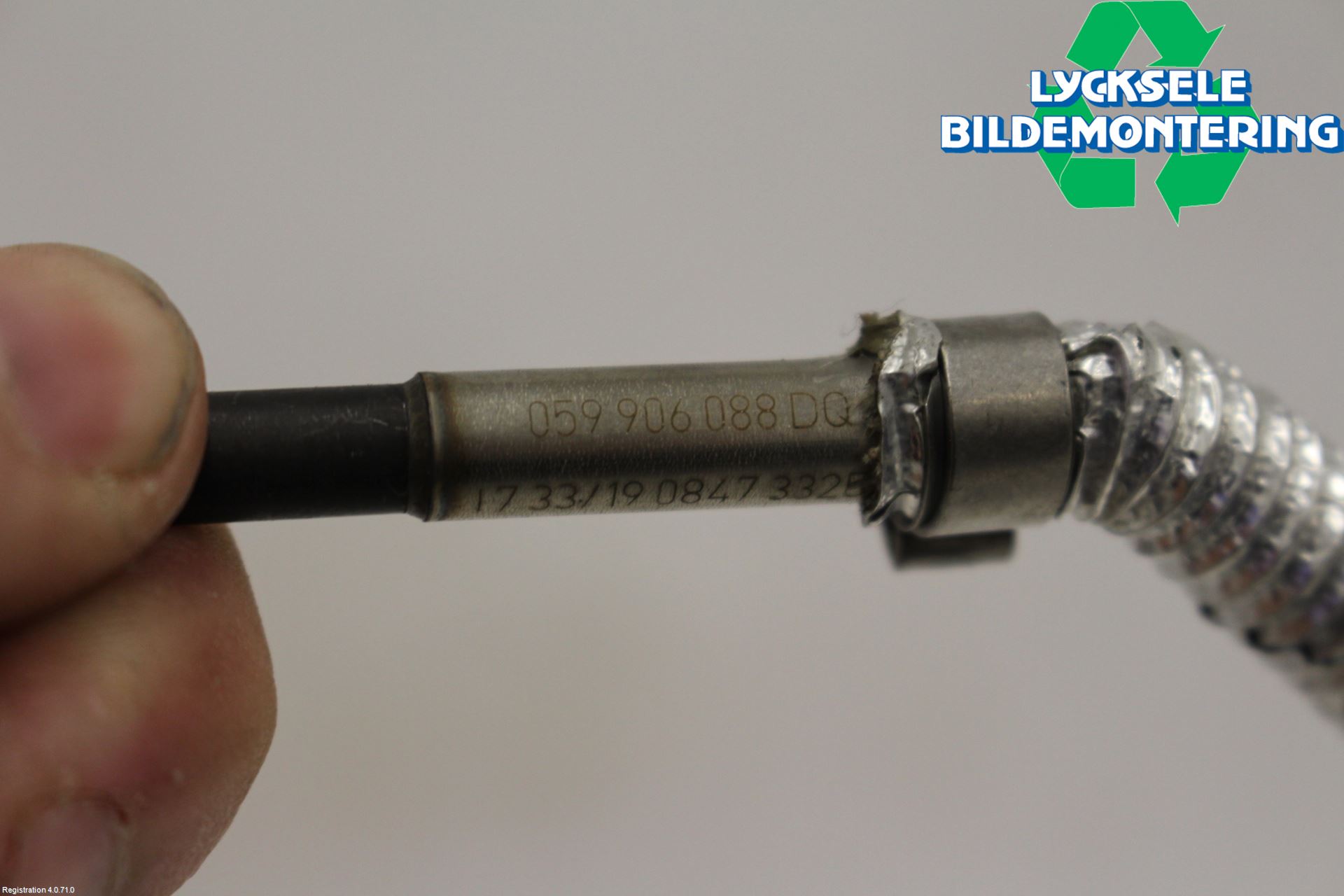 Volkswagen VW AMAROK 2H 10-22 Givare Temp-Tryck Avgas