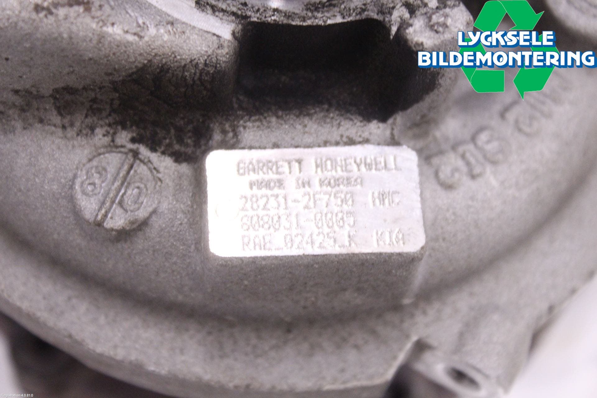 Hyundai SANTA FE 13-18 Turboaggregat