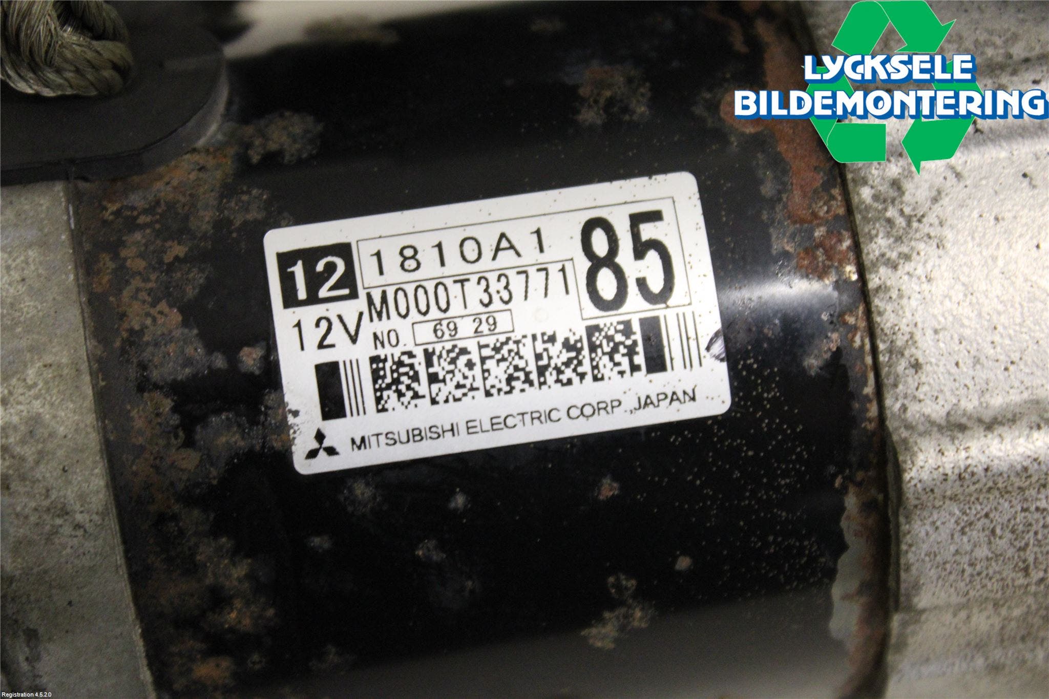 Mitsubishi ASX 10-22 Startmotor